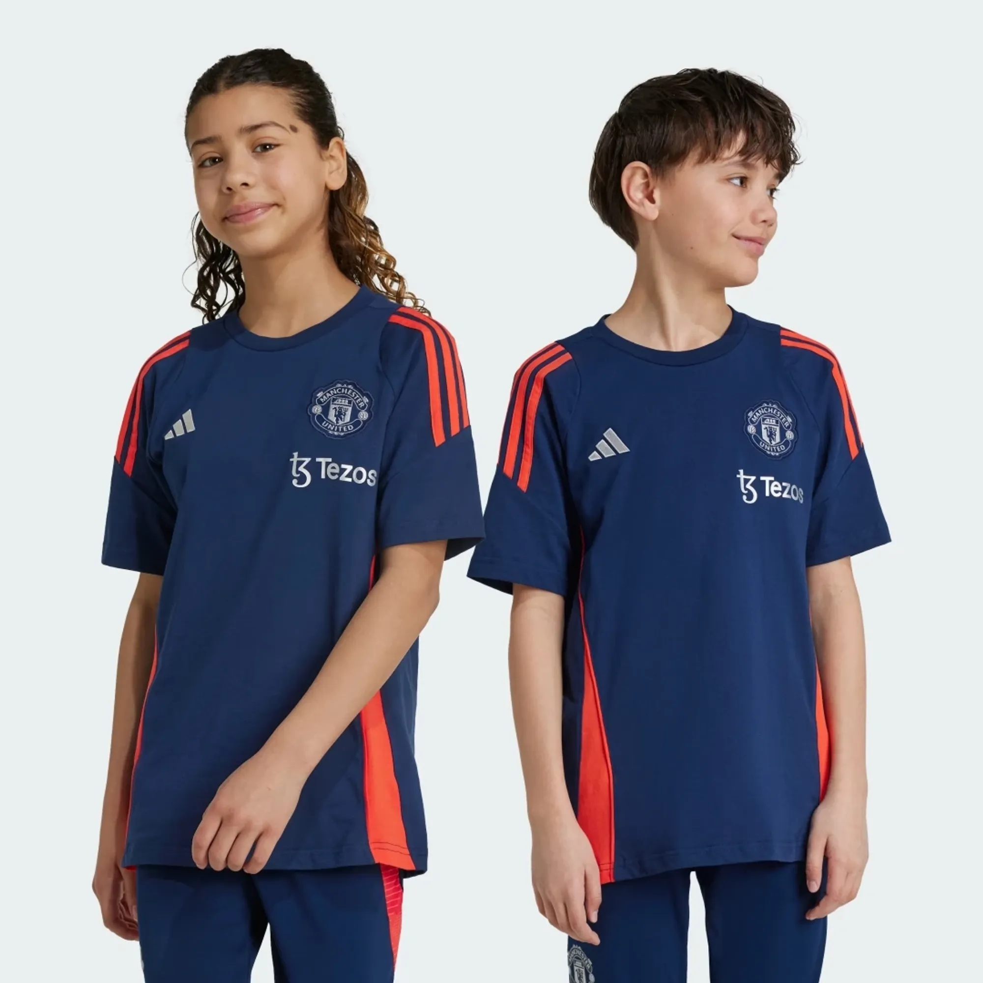 Maglietta Manchester United Per Bambina 0-4 Anni - Questa Ragazza Ama Il Man U - Rossa