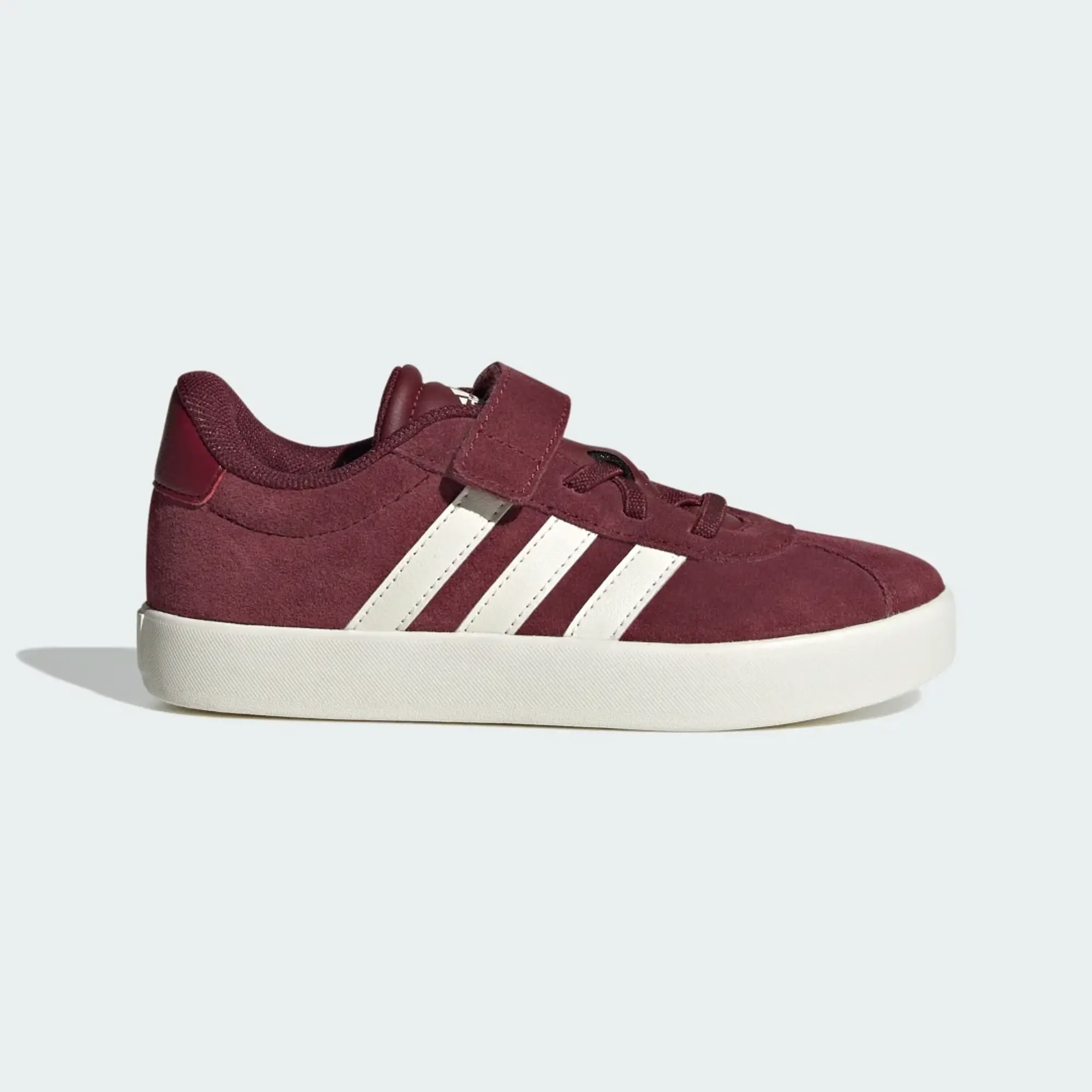 adidas  VL COURT 3.0 EL C  girls's Children's Shoes (Trainers) in Bordeaux
