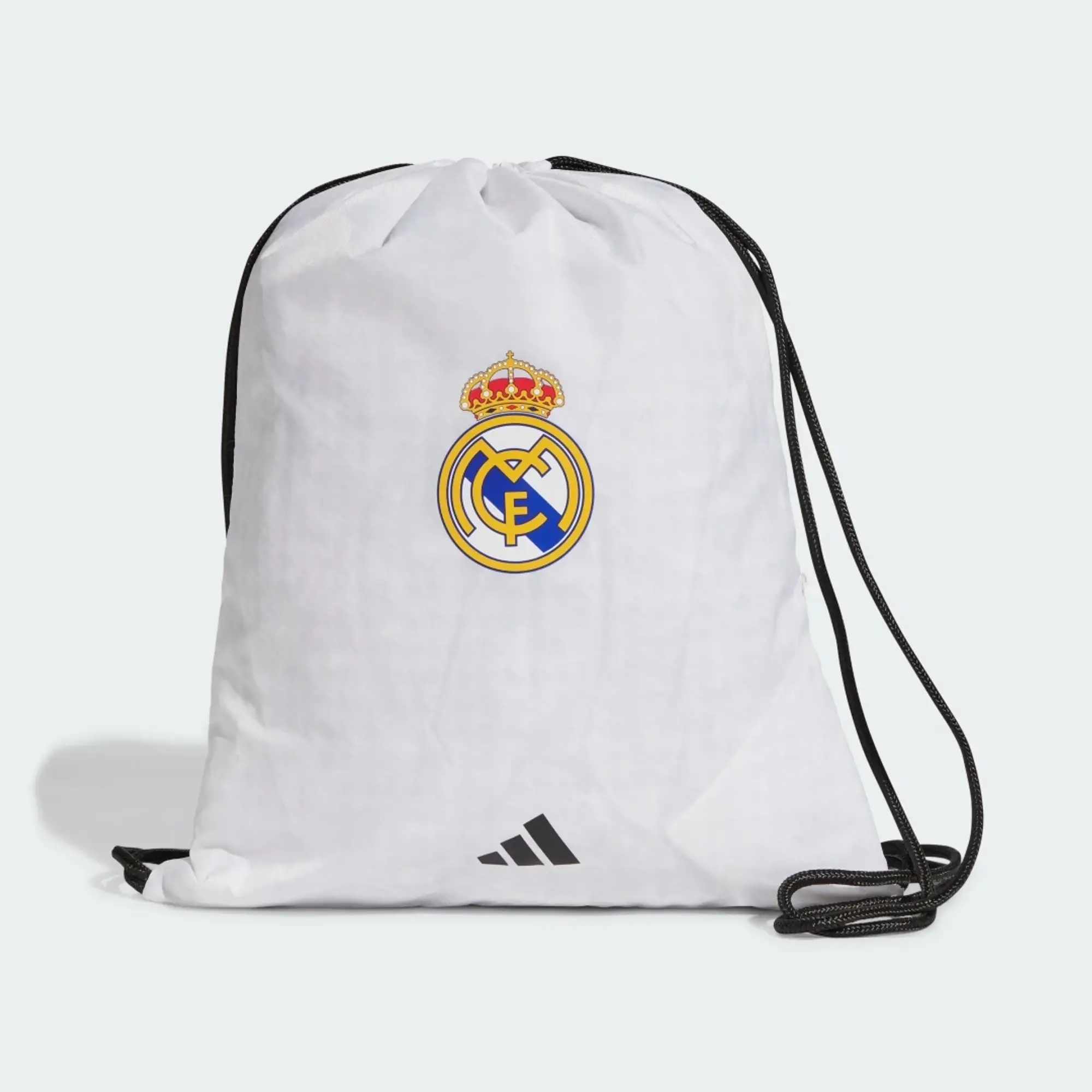 Real Madrid Gym Sack (White) 2024-2025 Adults Size: One Size Fits All Made By: Adidas