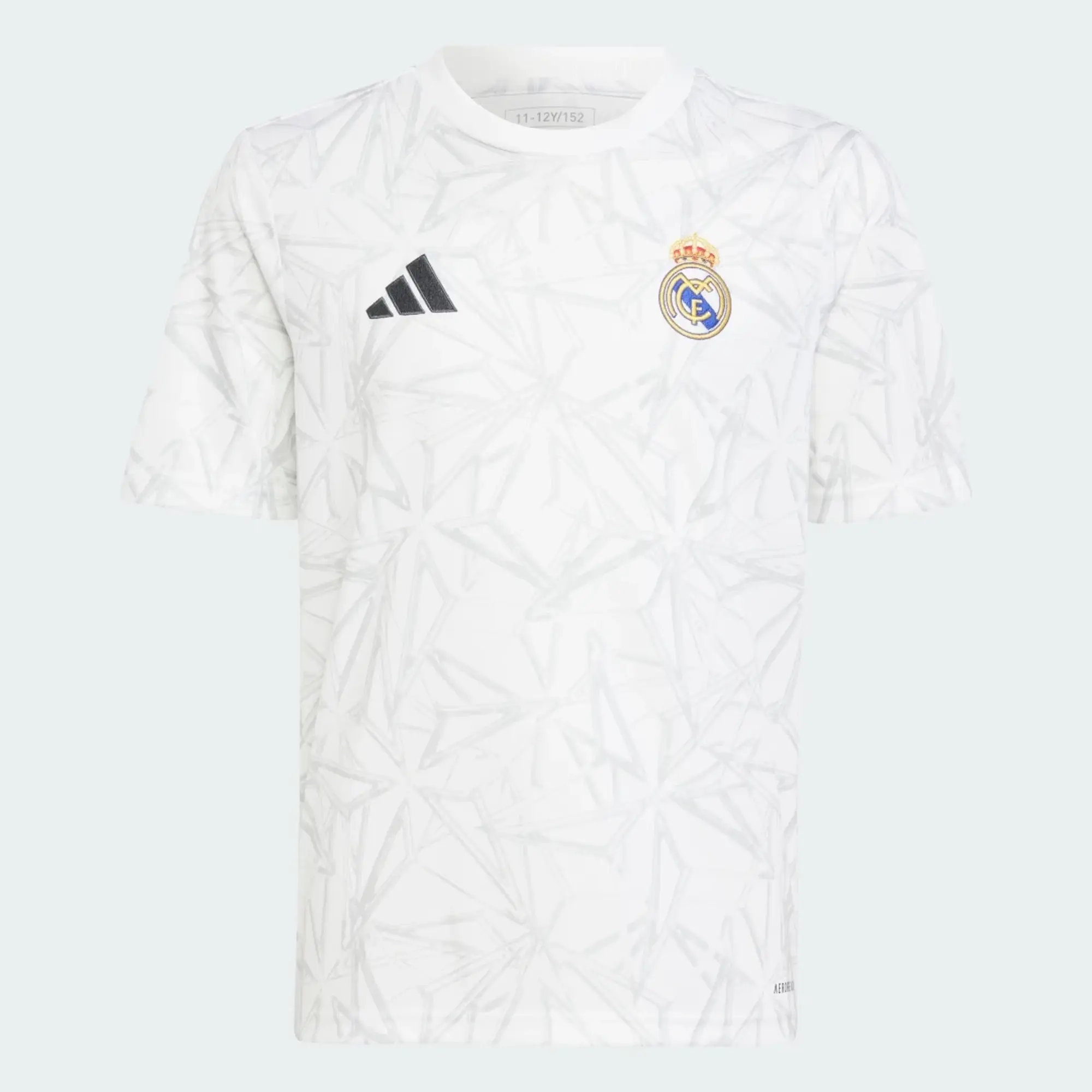 adidas Kids Real Madrid Pre Match Jersey Kids