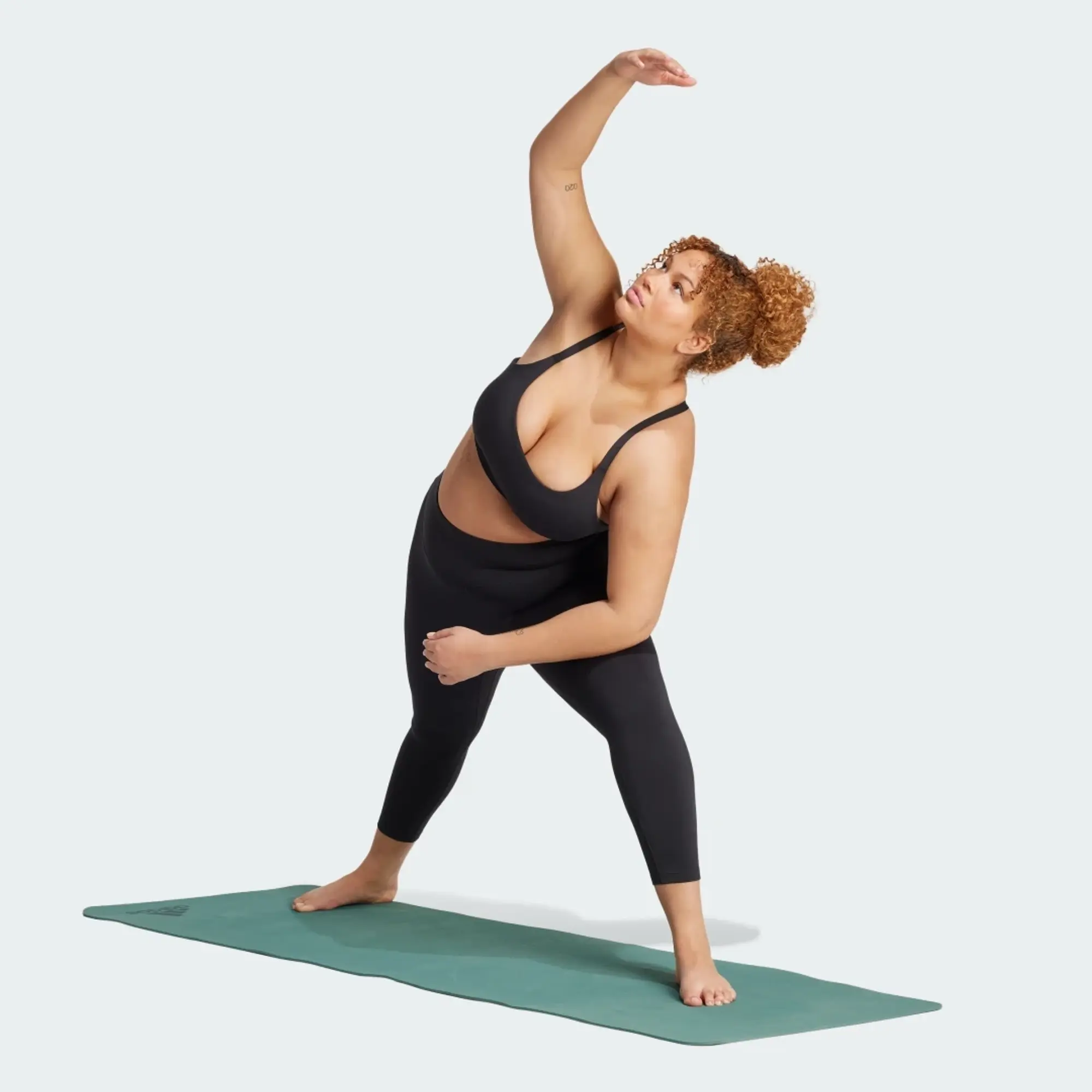 Adidas Performance Plus 7/8 Leggings In Black