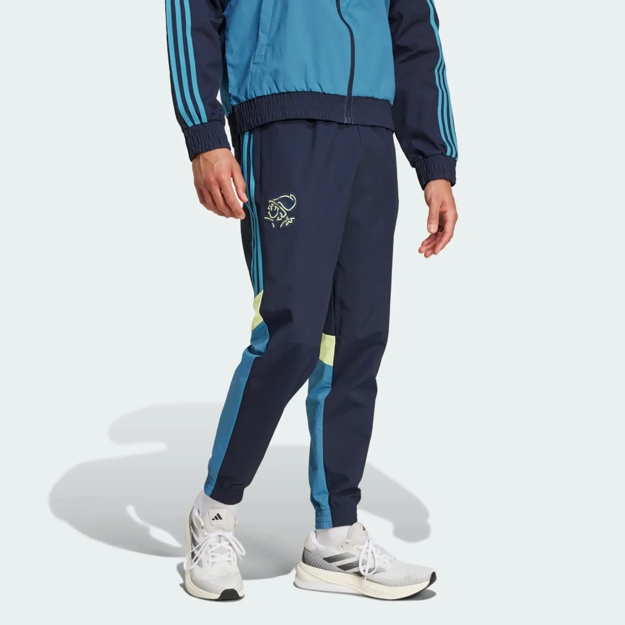 Ajax Seasonal Tracksuit Bottoms (Legend Ink) 2024-2025 Men's Navy Size: Extra Small Made By: Adidas