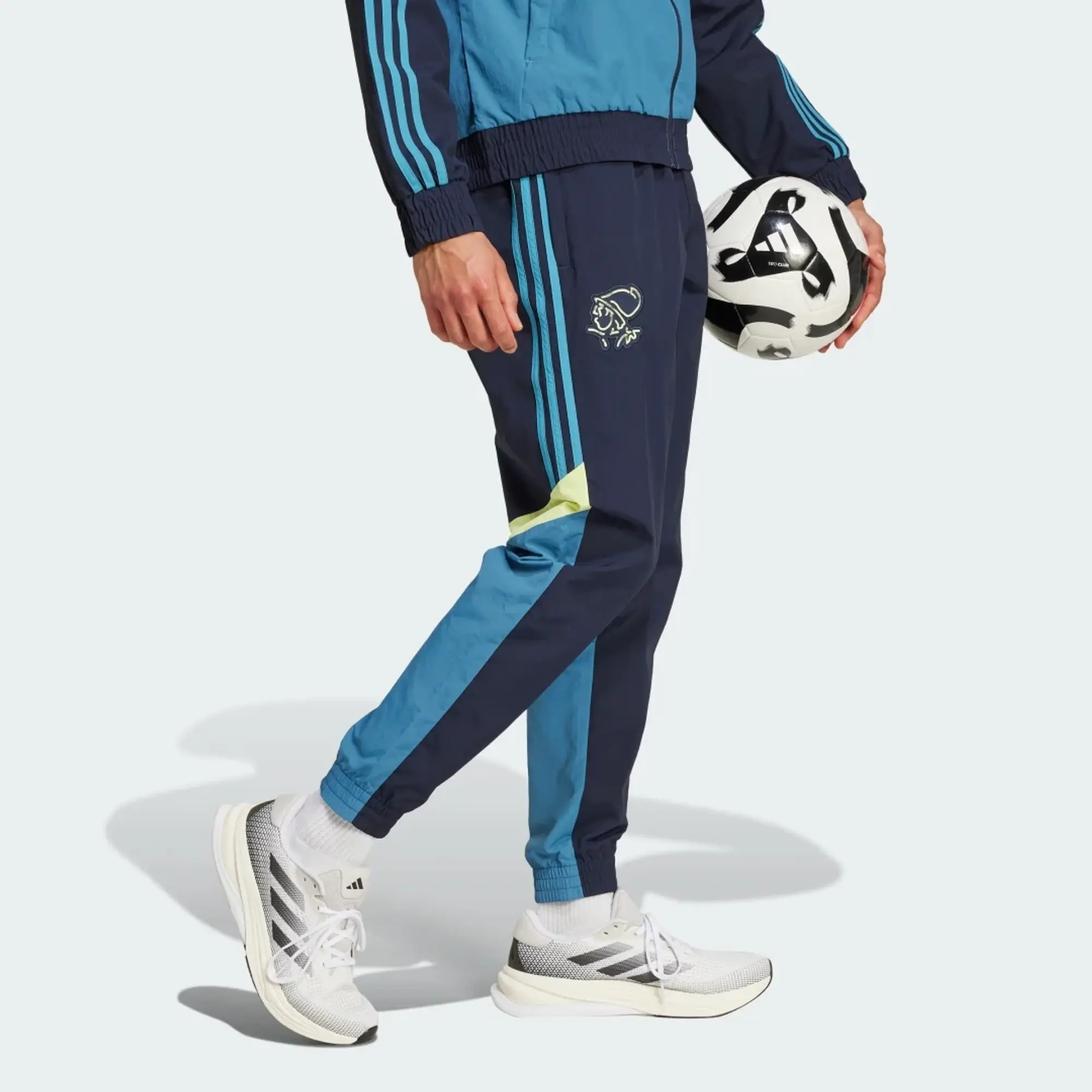 Ajax Seasonal Tracksuit Bottoms (Legend Ink) 2024-2025 Men's Navy Size: Extra Small Made By: Adidas