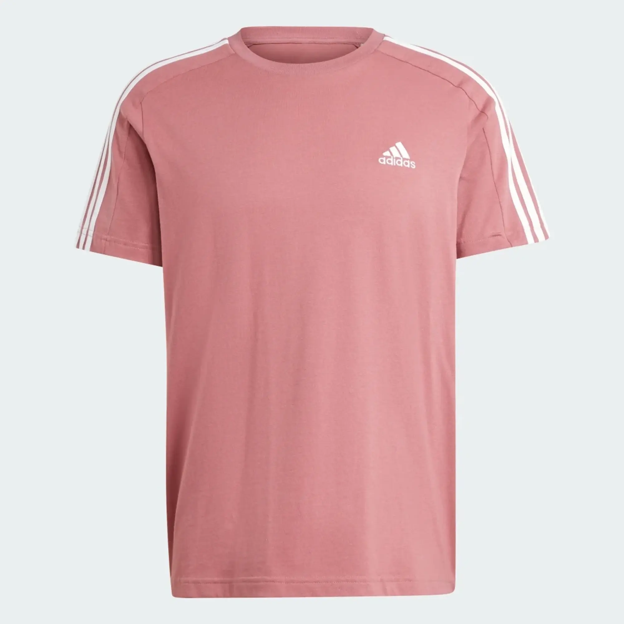 adidas Men Essentials Single Jersey 3 Stripes Tee