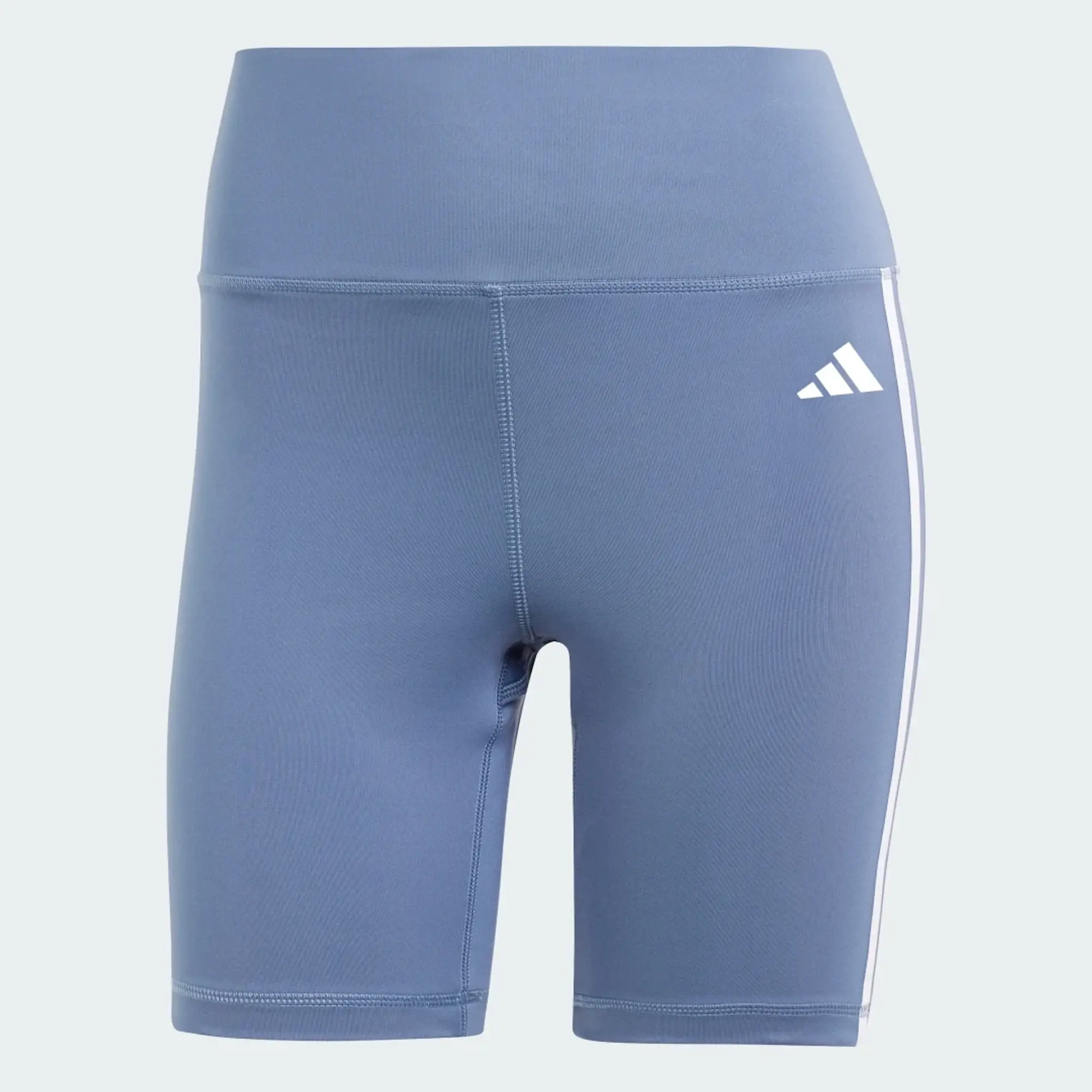 adidas Women Training Essentials 3 Stripes High Waisted Shor