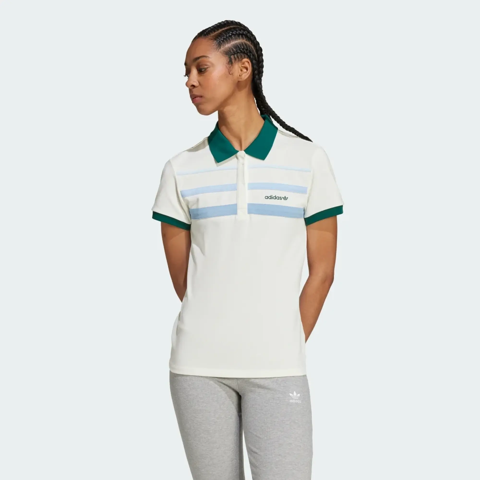 Adidas Originals 80s Slim Short Sleeve Polo