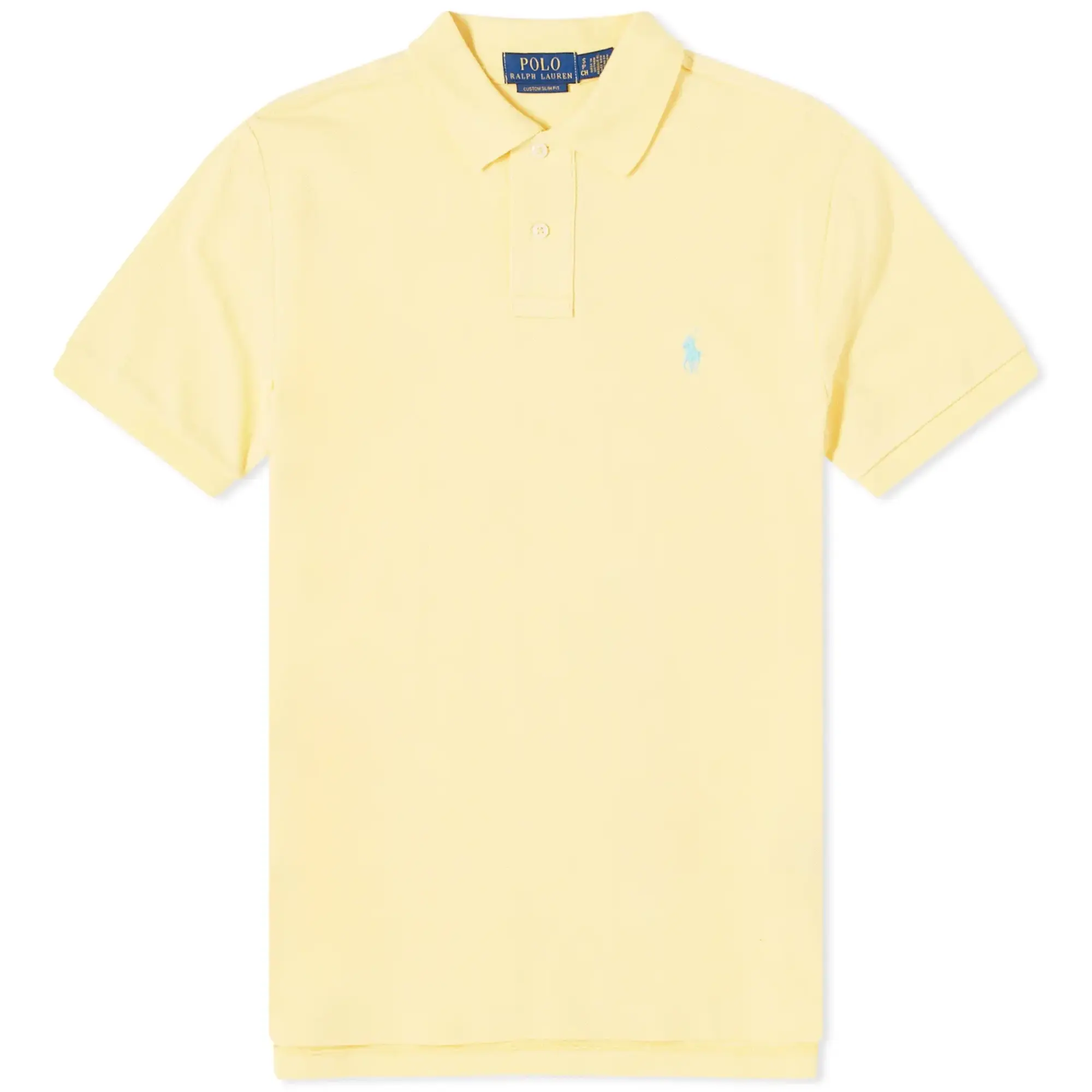 Polo Ralph Lauren Custom Fit Polo Shirt - Yellow