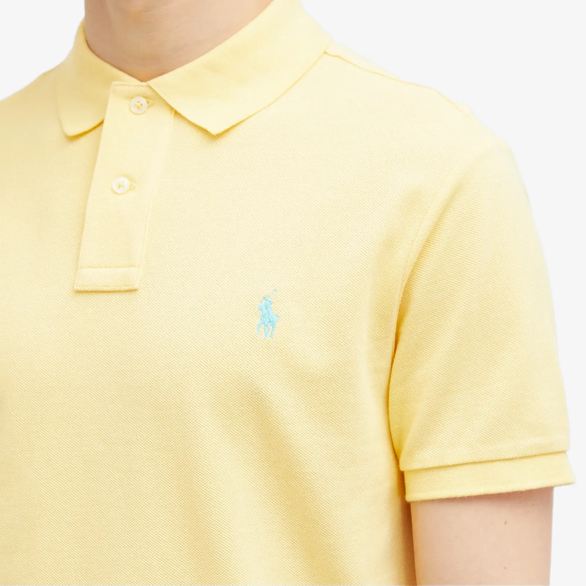 Polo Ralph Lauren Custom Fit Polo Shirt - Yellow