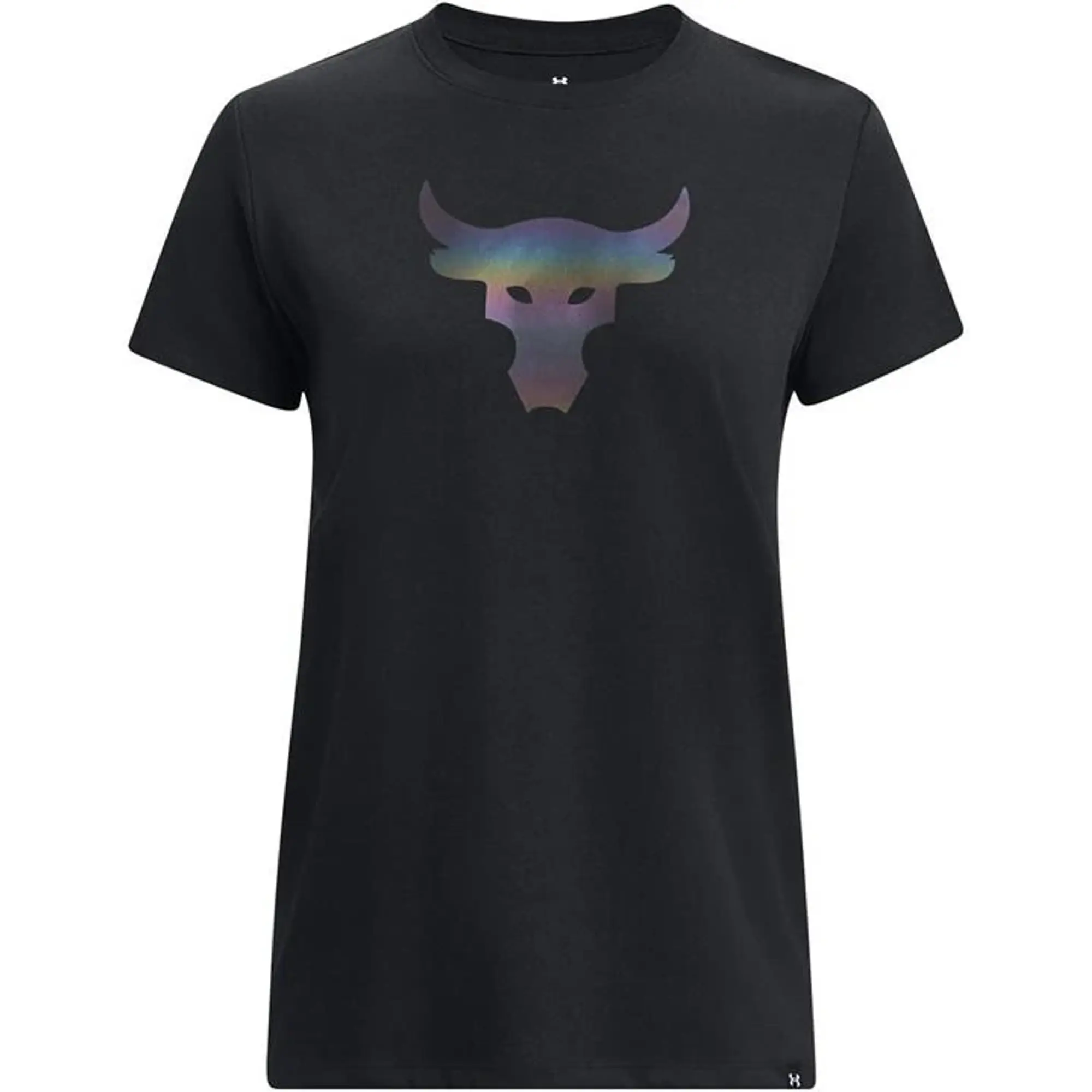 Under Armour Armour Pjt Rck Nght Shft Ss Hw Q4 Gym Top Womens - Black