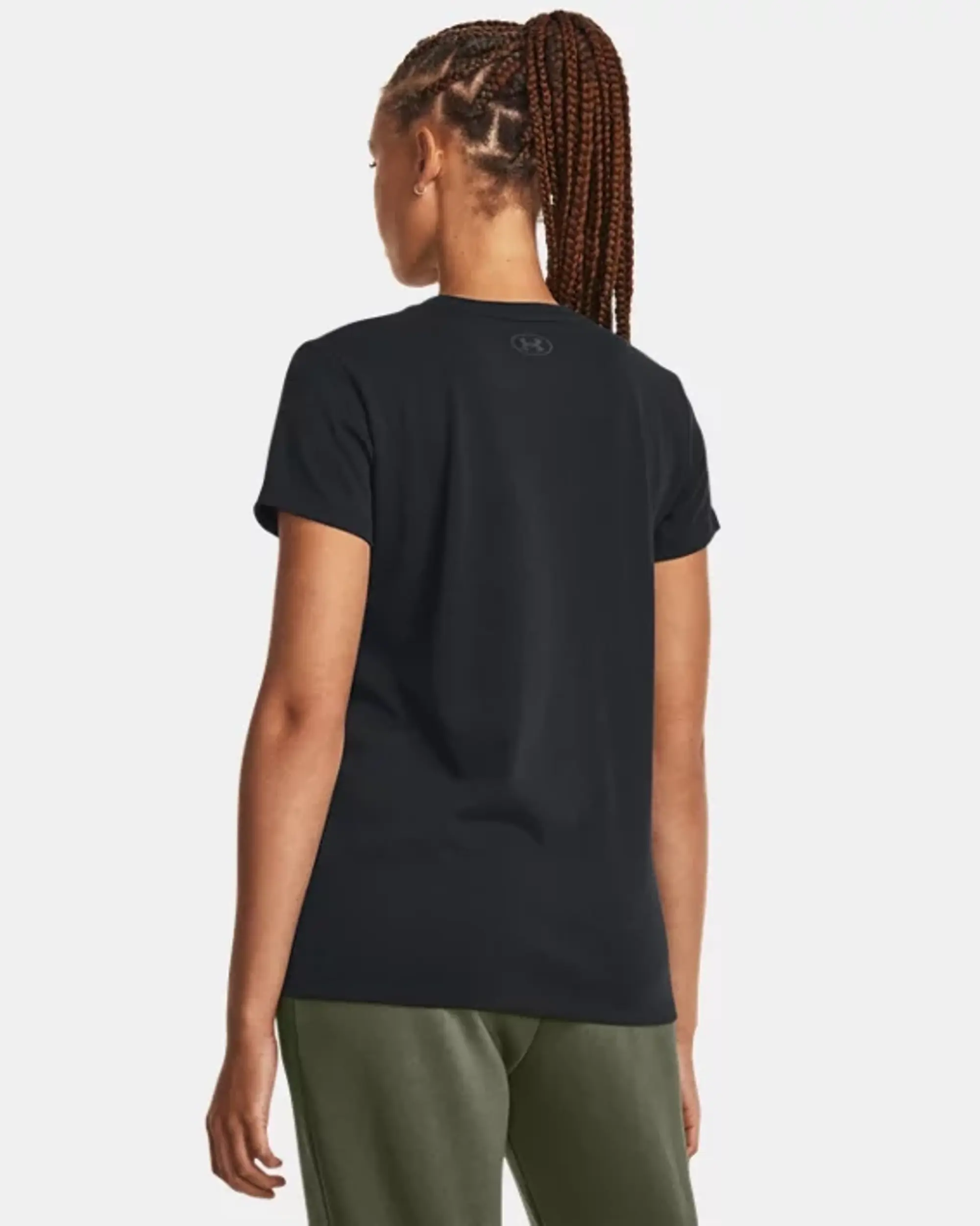 Under Armour Armour Pjt Rck Nght Shft Ss Hw Q4 Gym Top Womens - Black