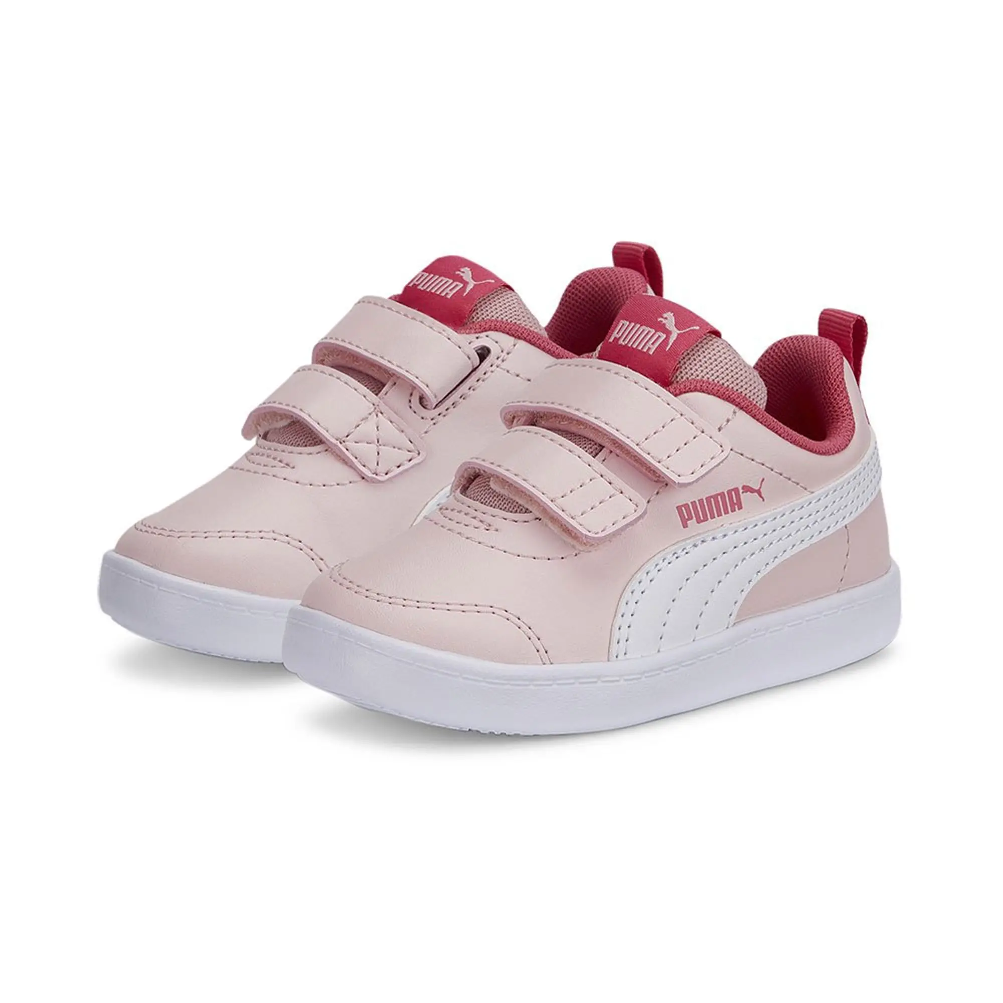 Puma  Courtflex v2 V Inf  girls's Children's Shoes (Trainers) in Pink