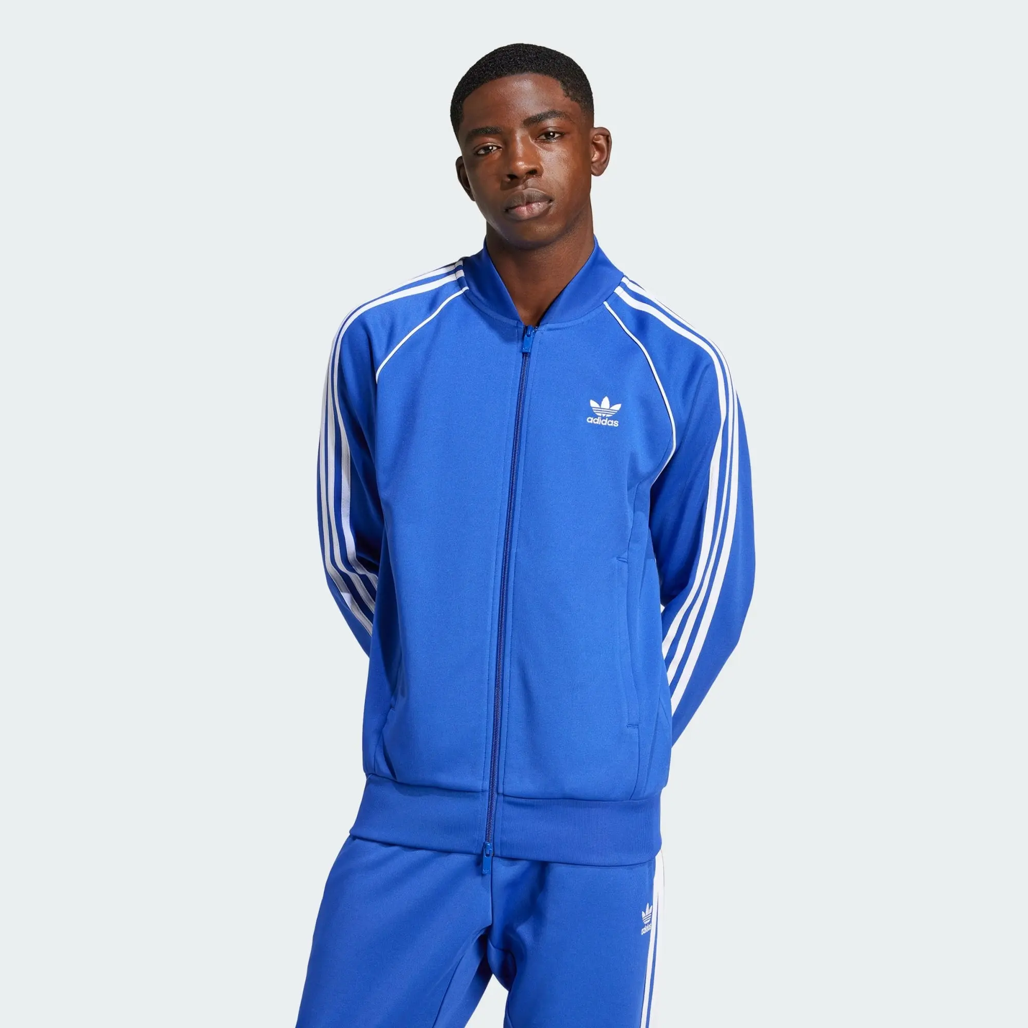 adidas Originals Sweatshirt Adidas Sst Track Top Semi Lucid Blue Xl