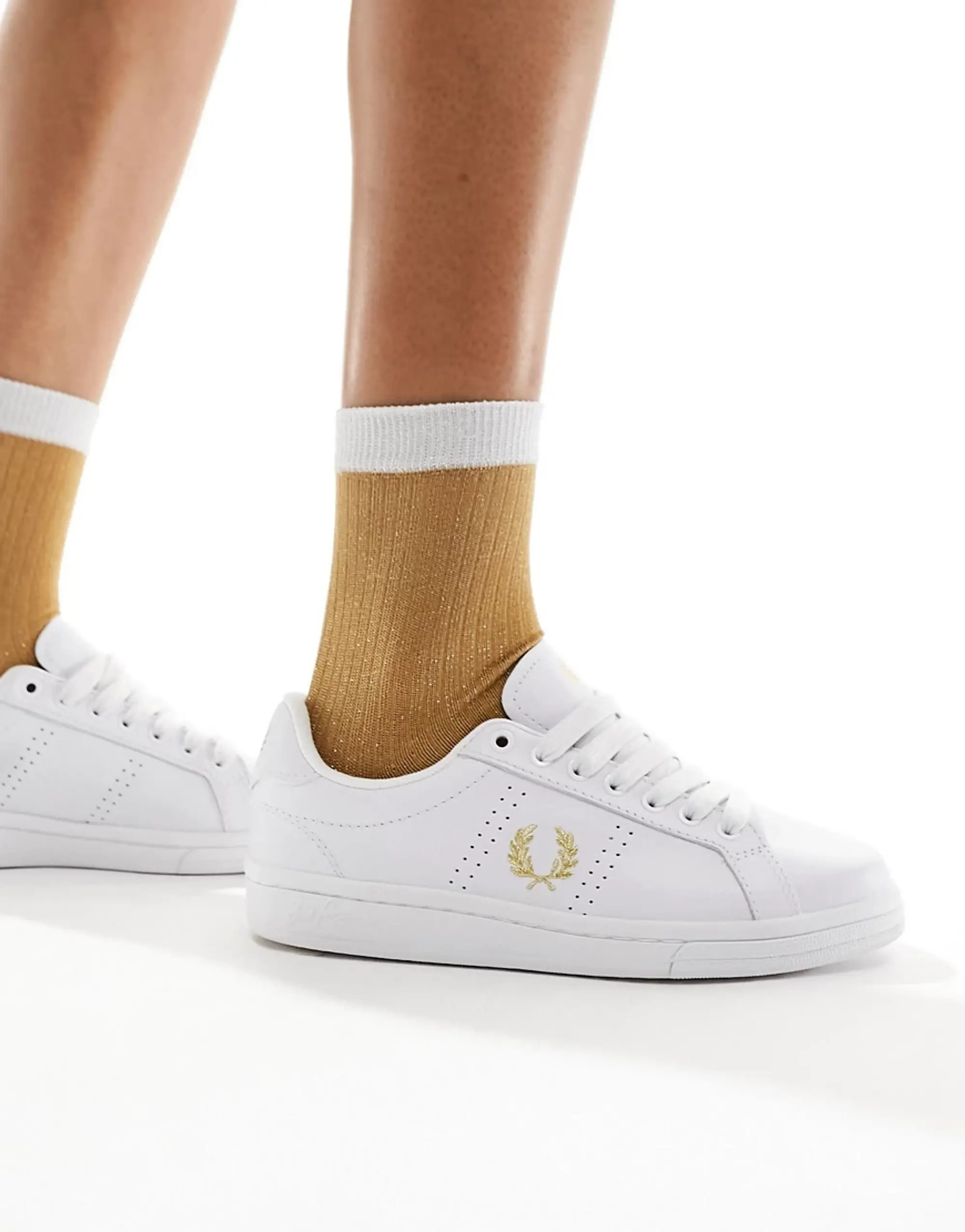 Fred Perry B721 Leather Trainers