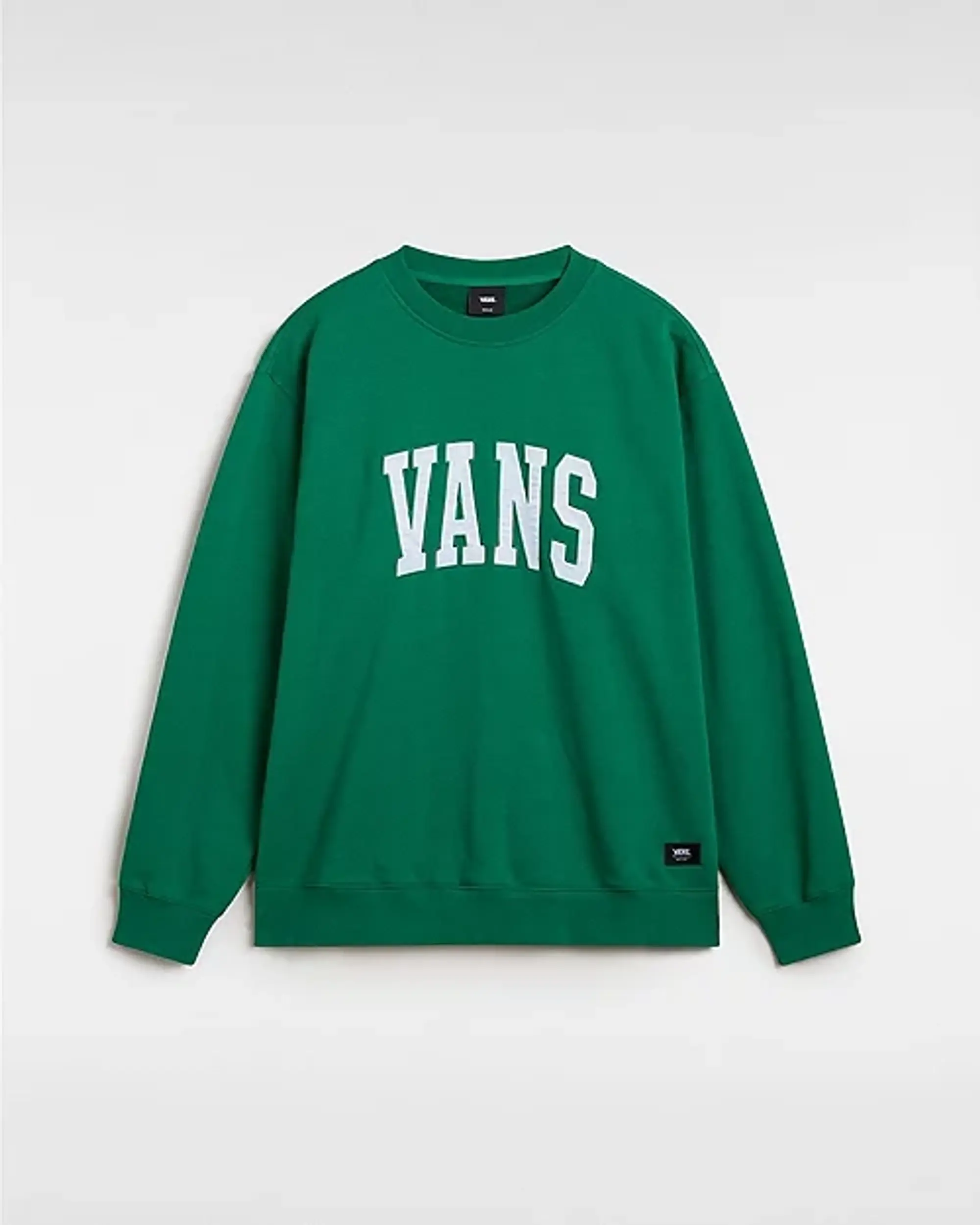 Vans - Original Standards Varsity Loose Crew Sweatshirt, Man, Green