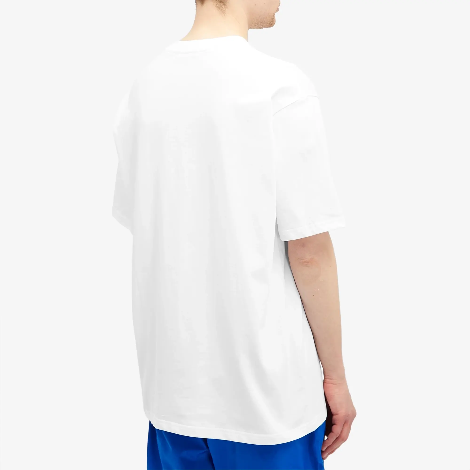 A Bathing Ape Men's Rhinestone College T-Shirt White