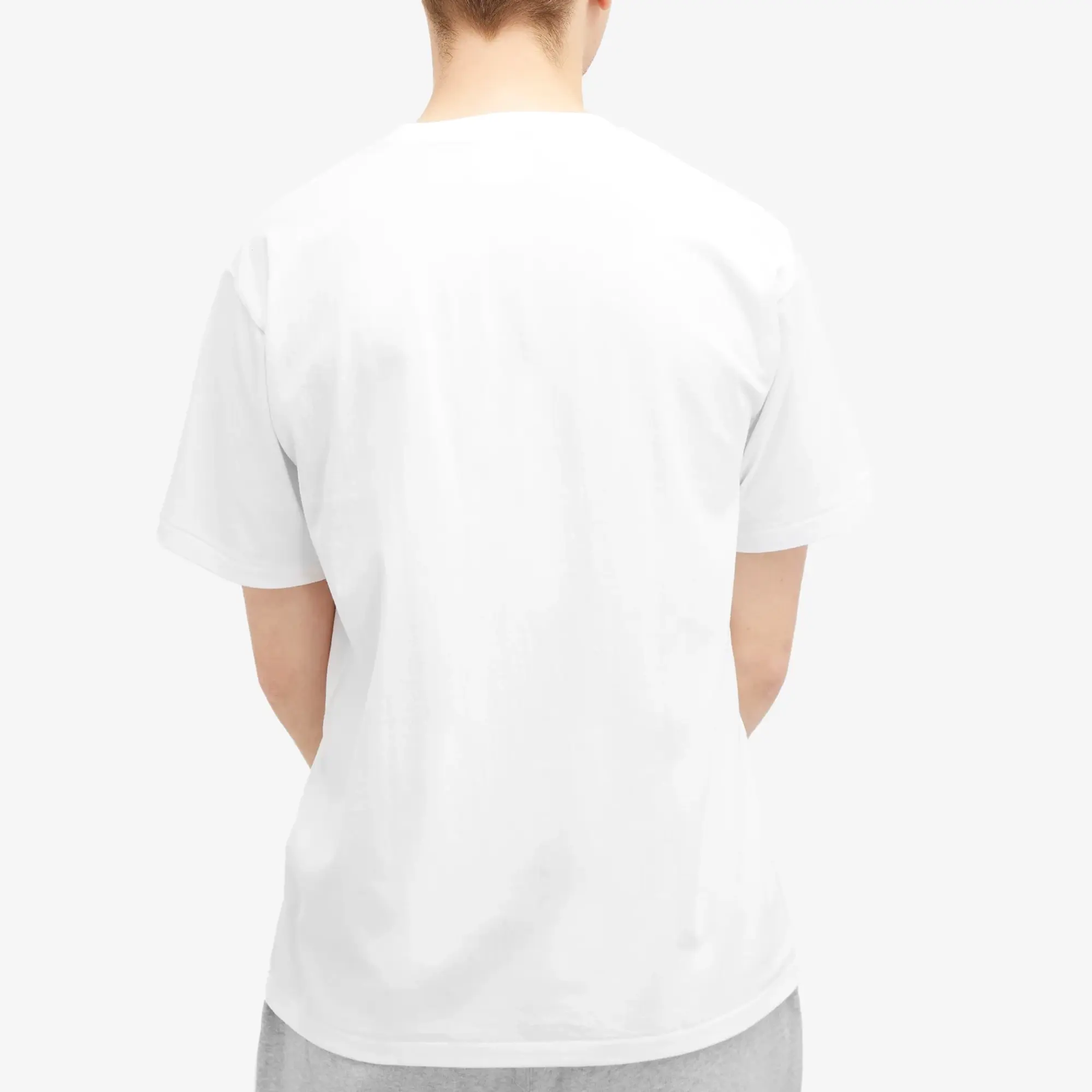 A Bathing Ape Men's Hexagram College T-Shirt White