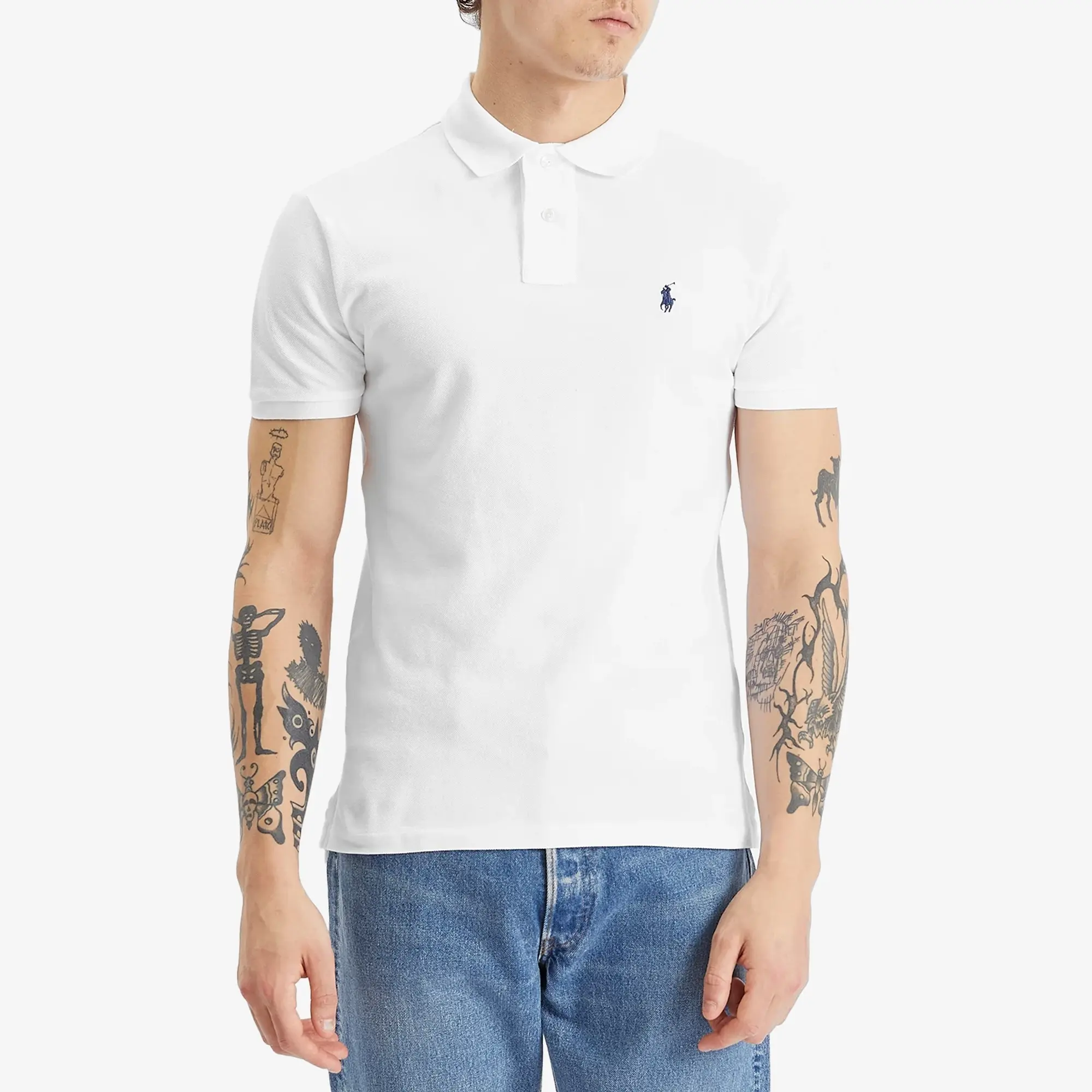 Polo Ralph Lauren Men's Custom Fit Polo White