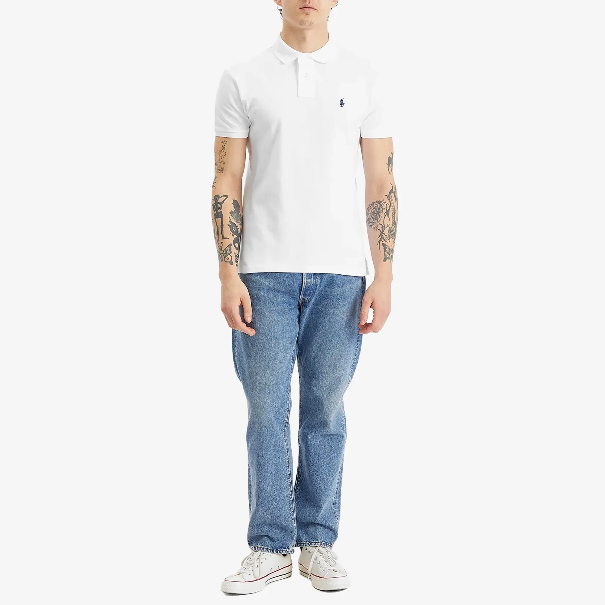 Polo Ralph Lauren Men's Custom Fit Polo White