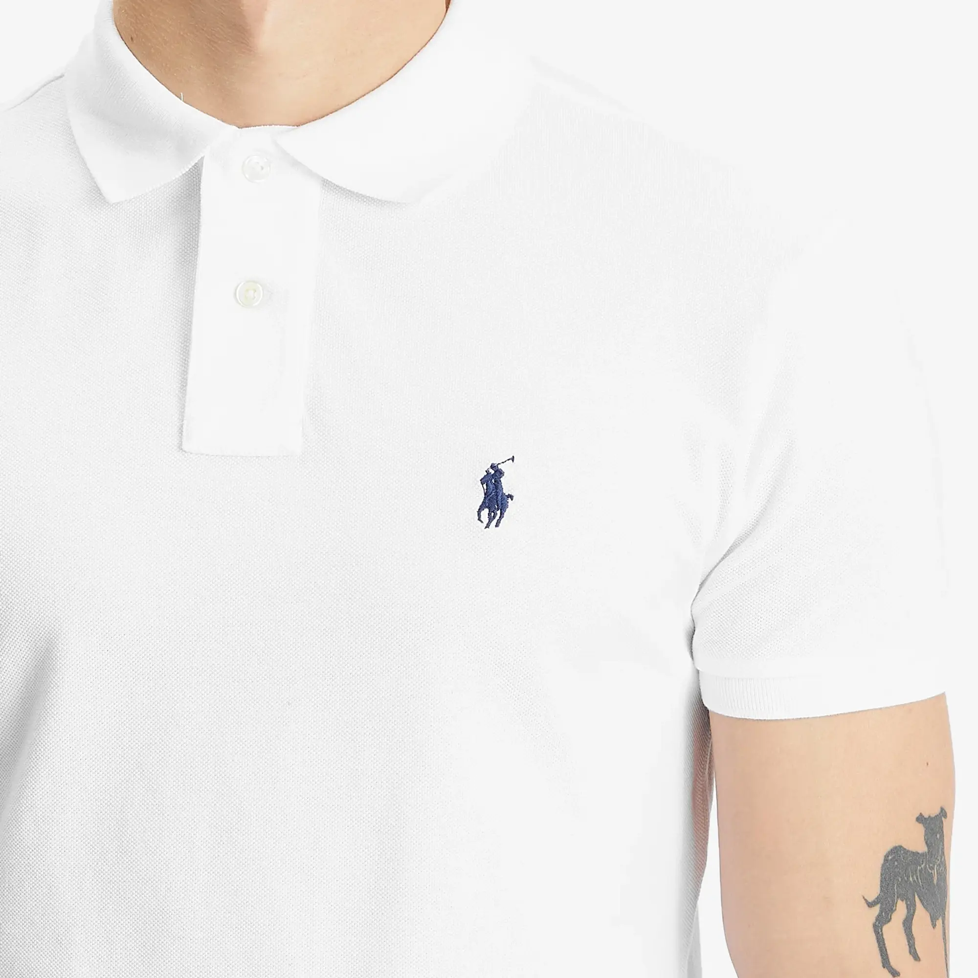 Polo Ralph Lauren Men's Custom Fit Polo White