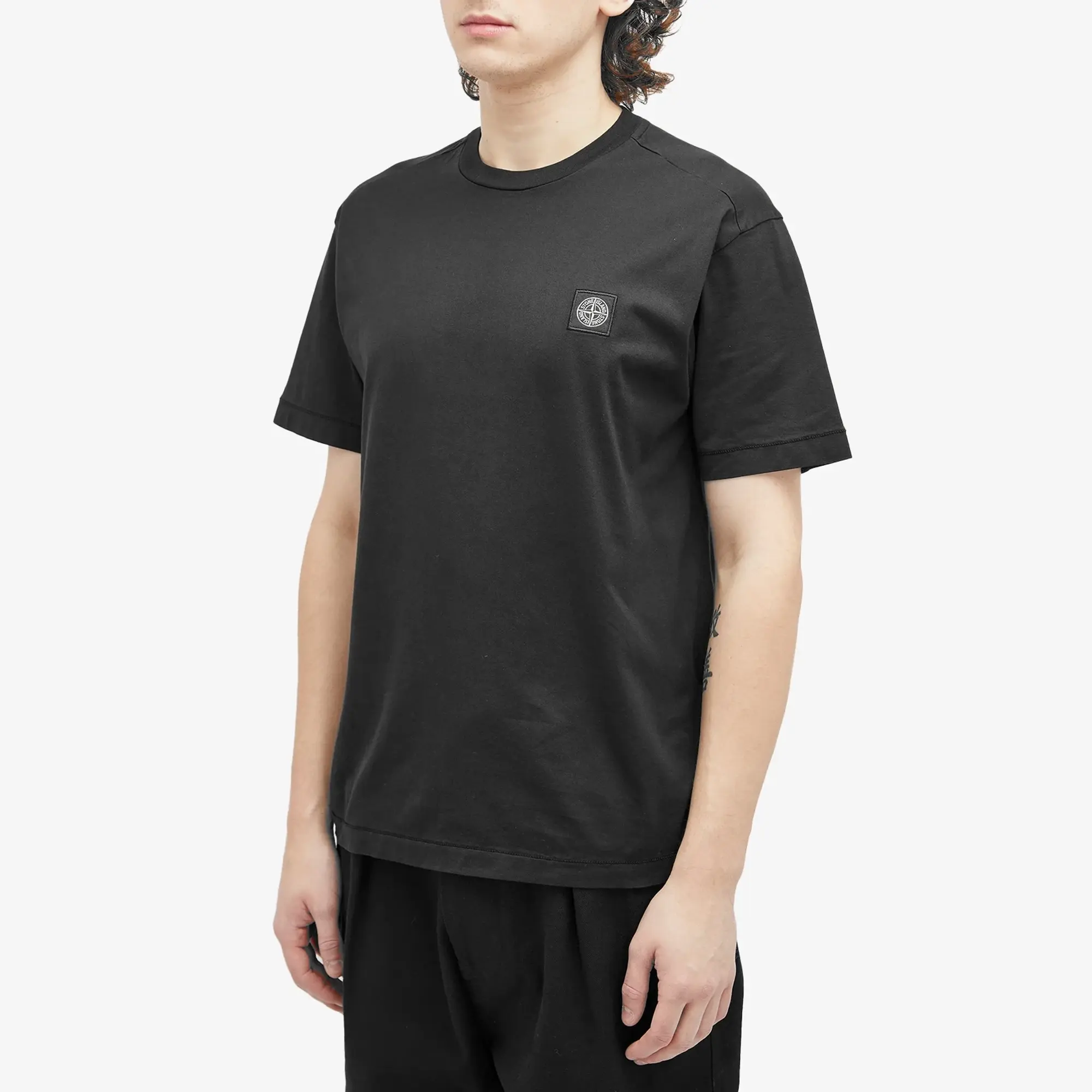 Stone Island Men's Patch T-Shirt Black
