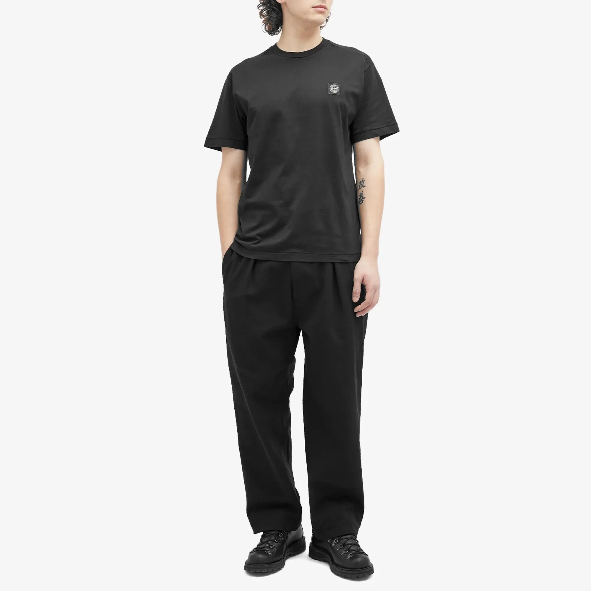 Stone Island Men's Patch T-Shirt Black