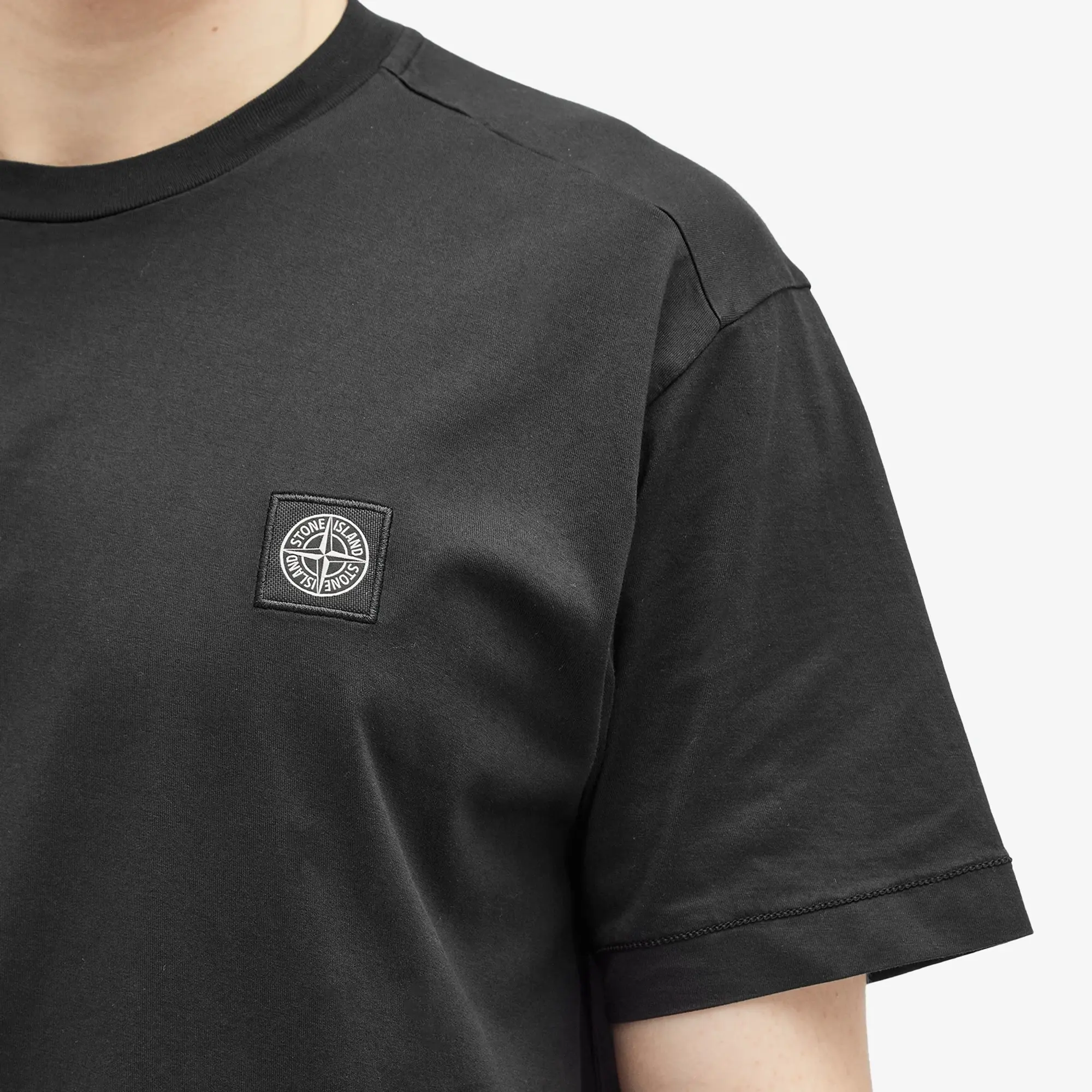Stone Island Men's Patch T-Shirt Black