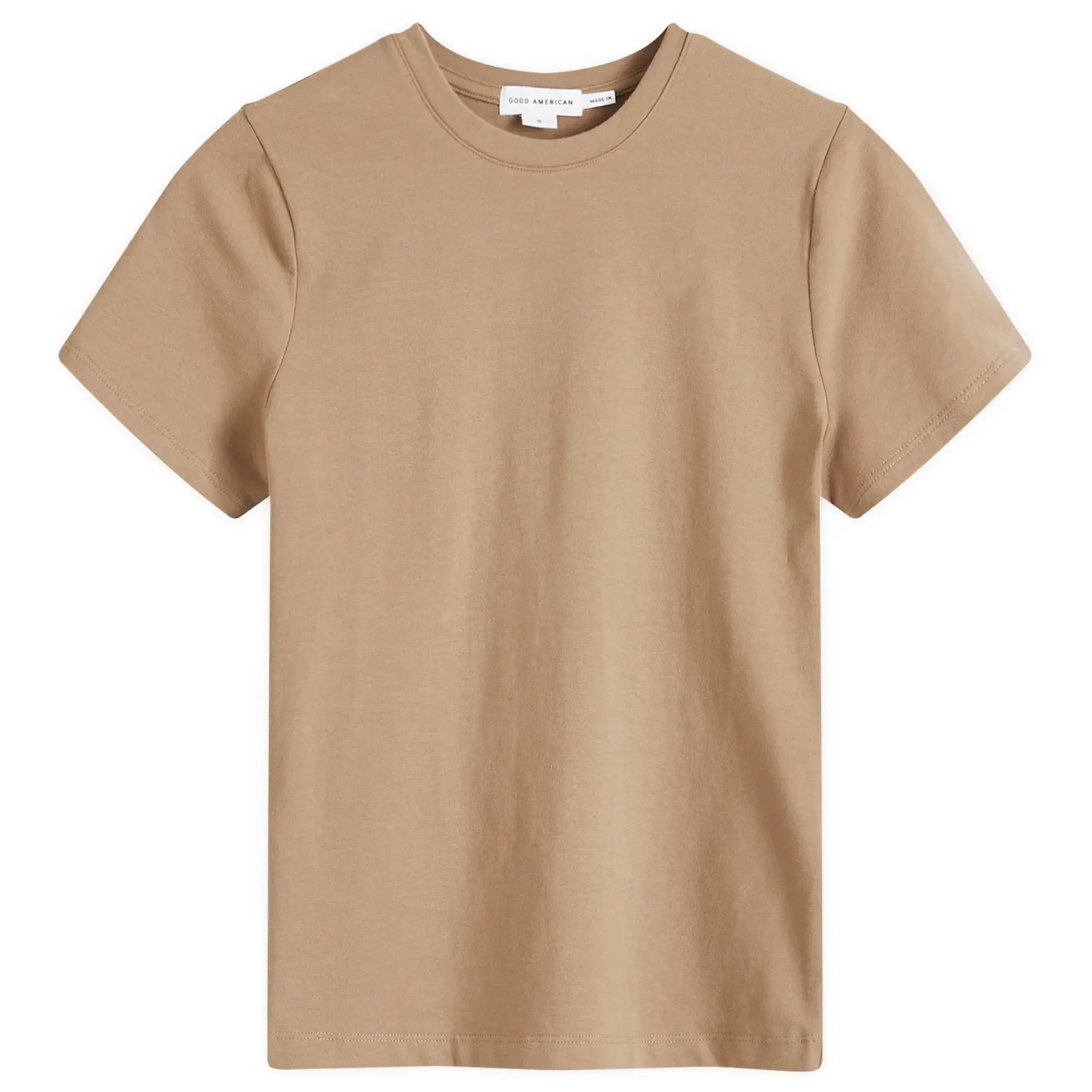 Good American Women's Baby T-Shirt Putty