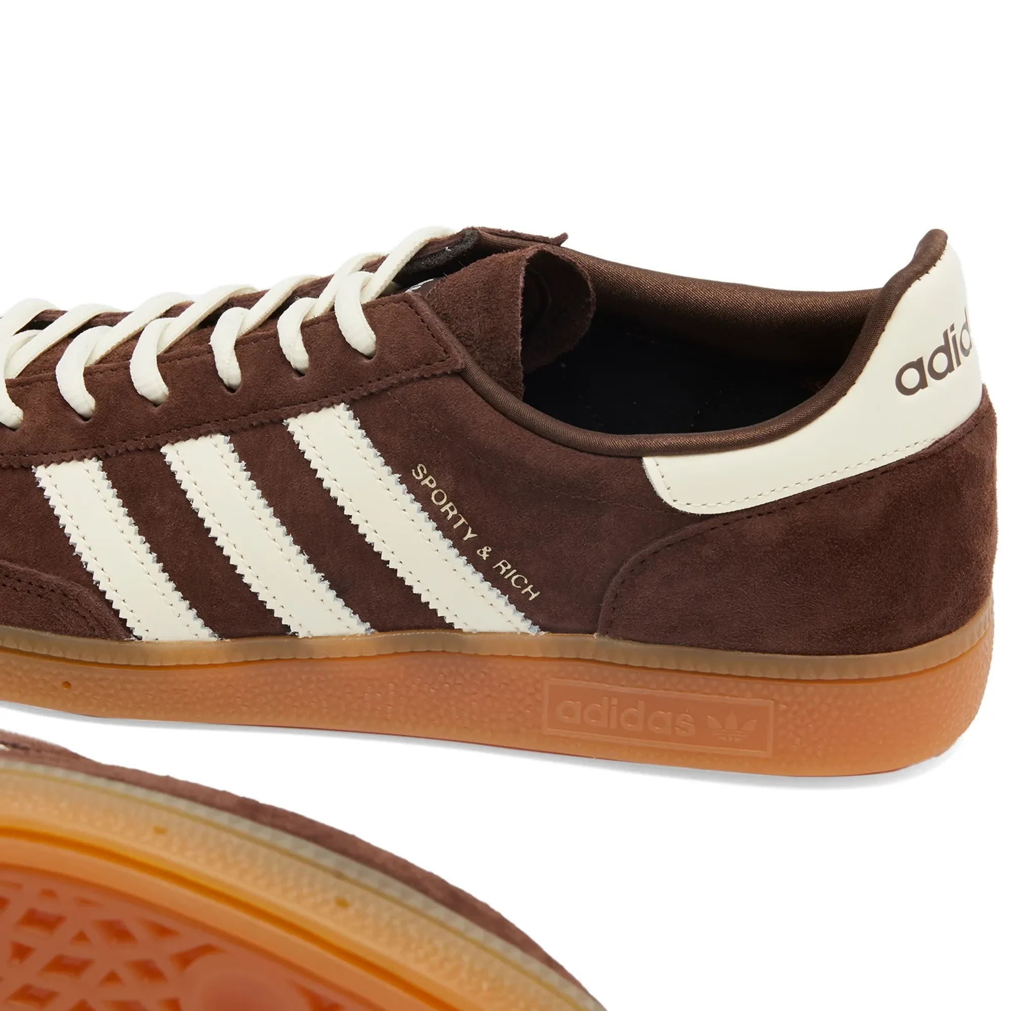 新品　adidas SPORTY & RICH ブラウン　23.5 Adidas x Sporty & Rich Handball Spezial Sneakers | Brown | FARFETCH UK