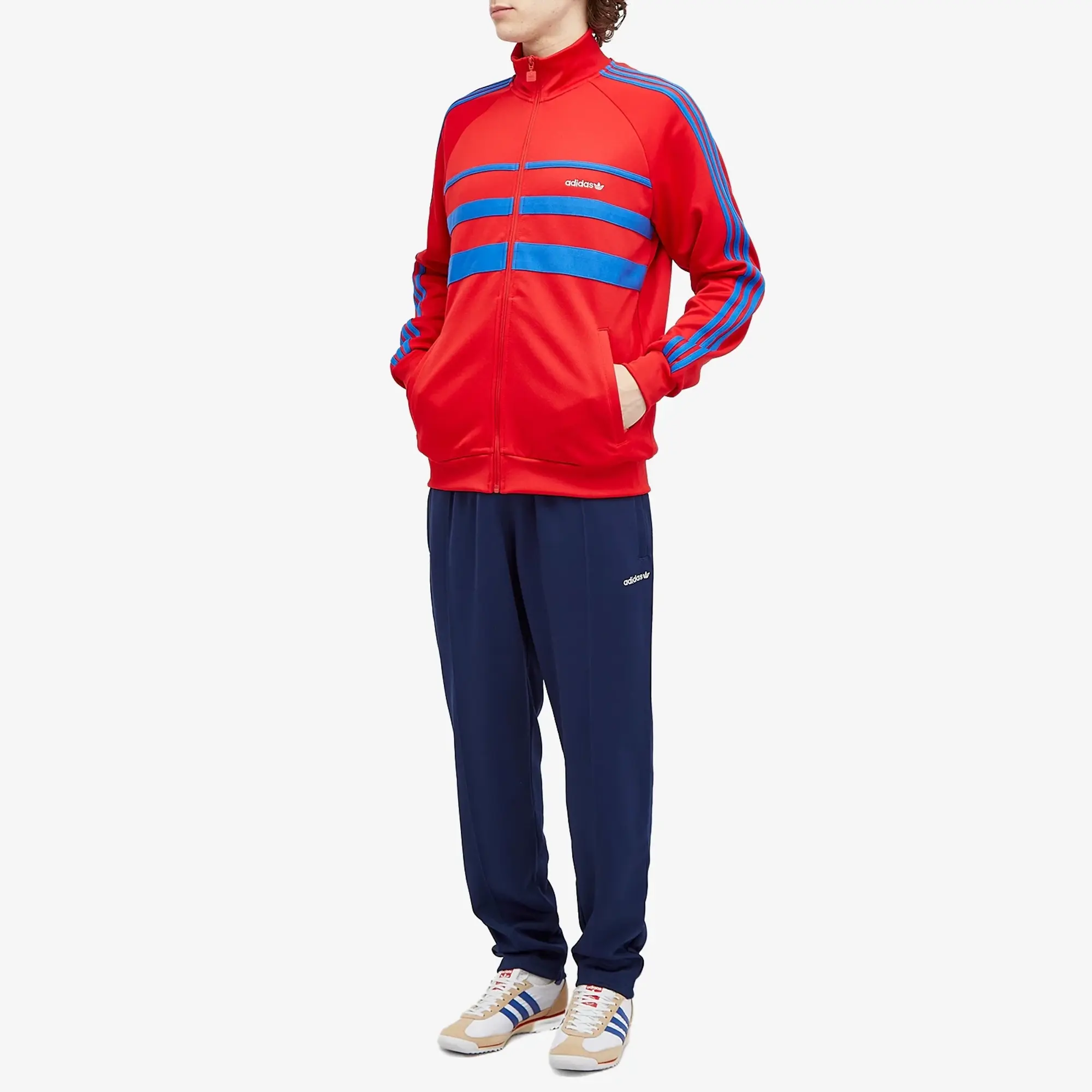 adidas Originals Adidas Men's The First Track Top Better Scarlet