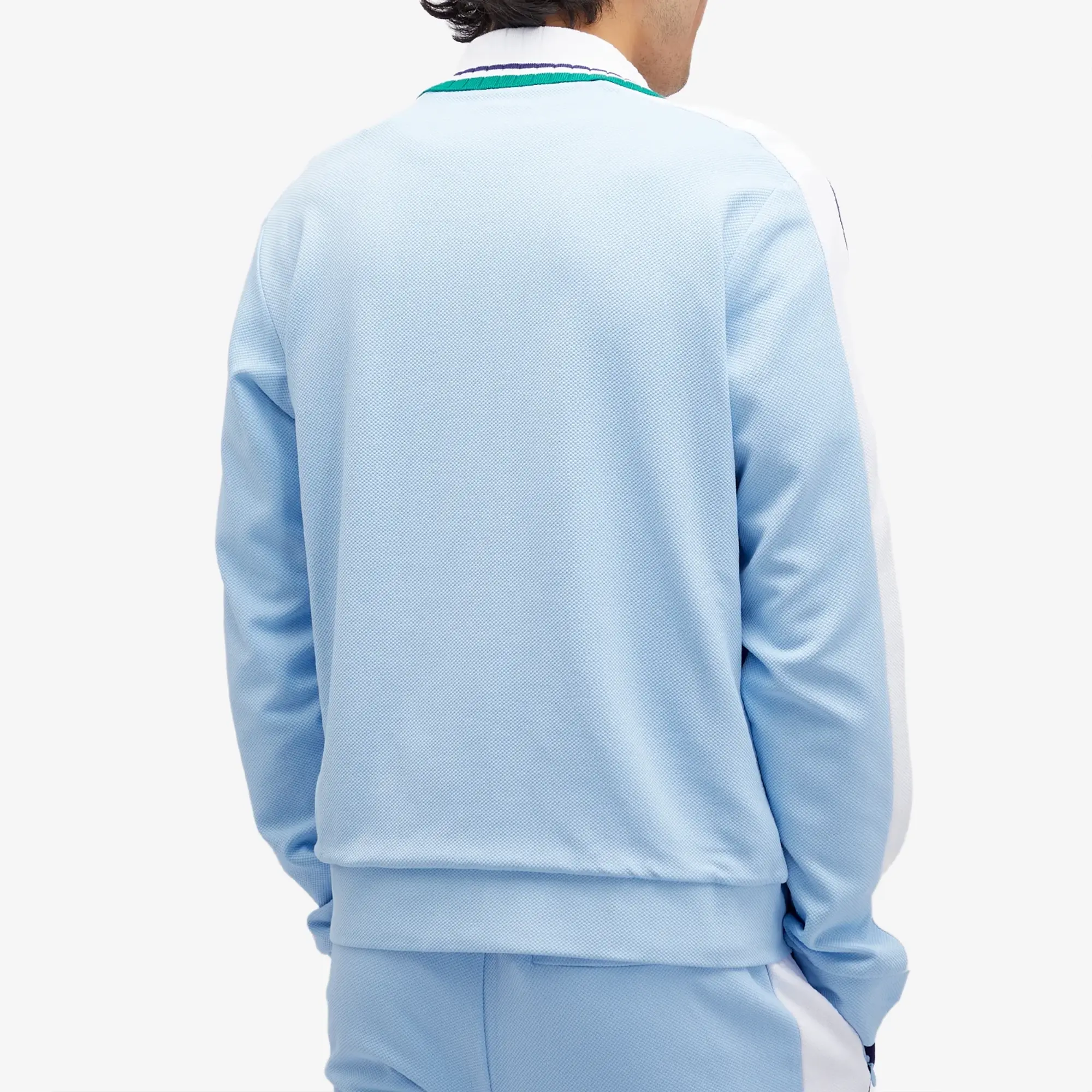 Crocs Casablanca Mens Contrast Yoke Track Jacket Men Track Jackets Blue