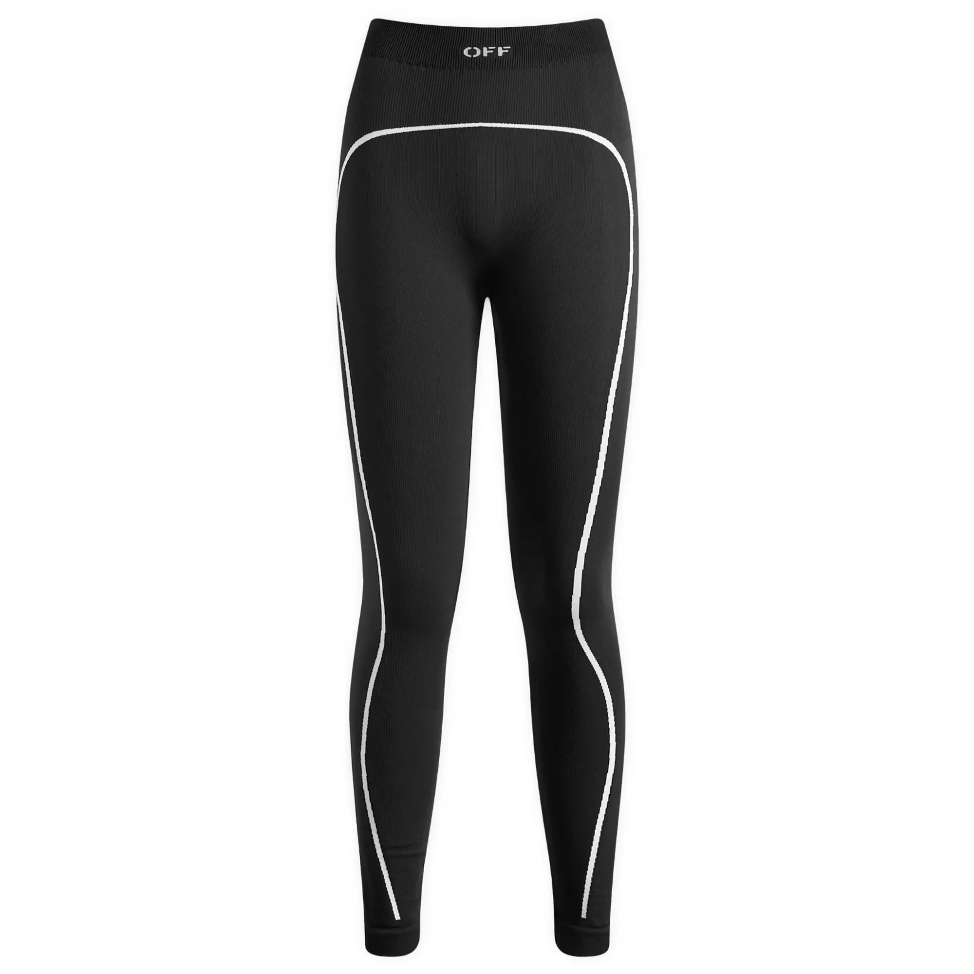 Off-White Women's Off Stamp Seamless Leggings Black