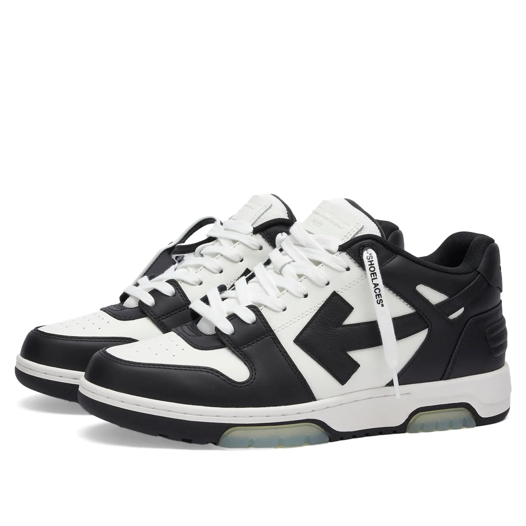 Sneakers Off-White Out Of Office Calf Leather White/ Black Eur 43
