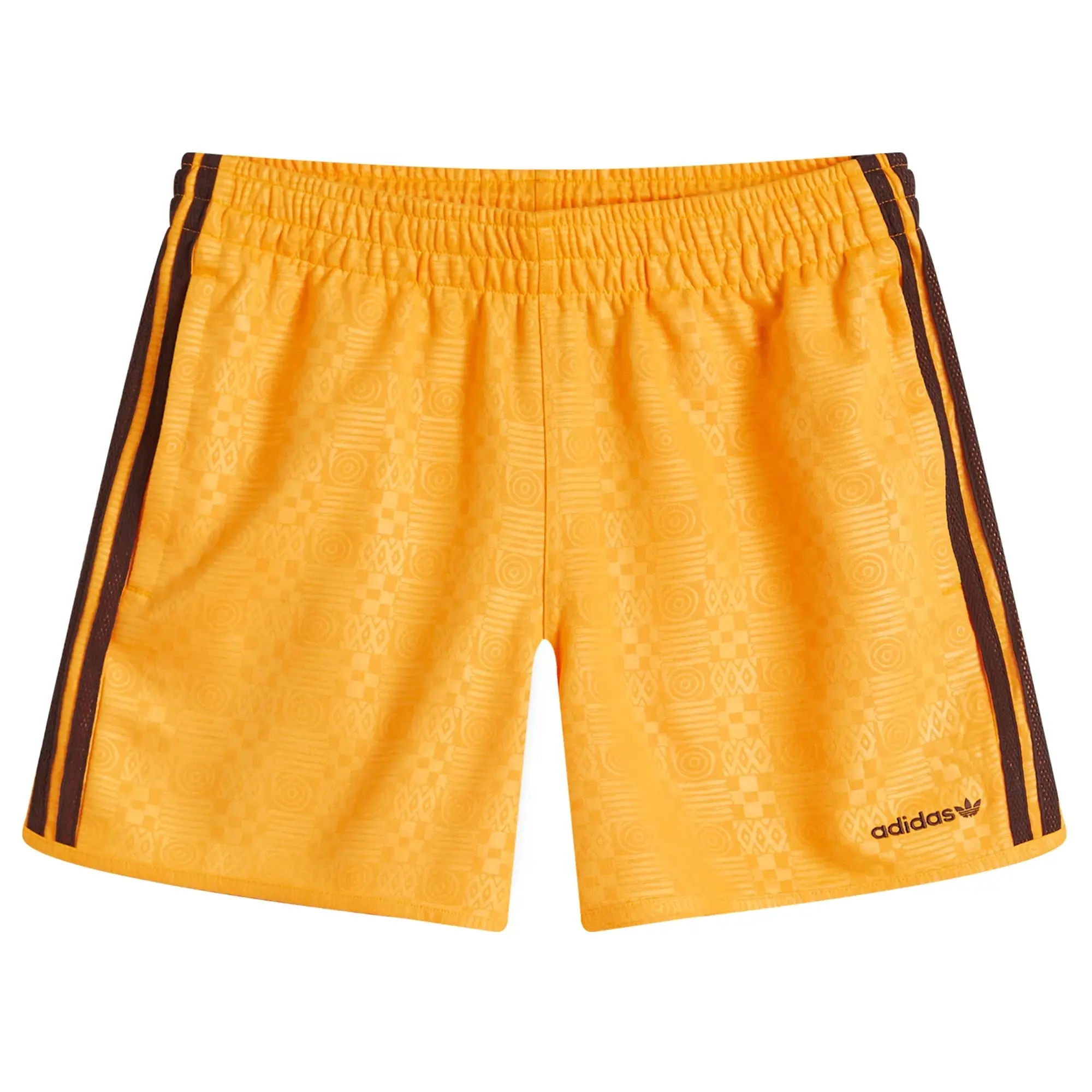 ★★Adairs★★ 80s 3S Sprinter Shorts Orange JC6514 Adidas Originals 80s Embossed 3 Stripes Sprinter Shorts