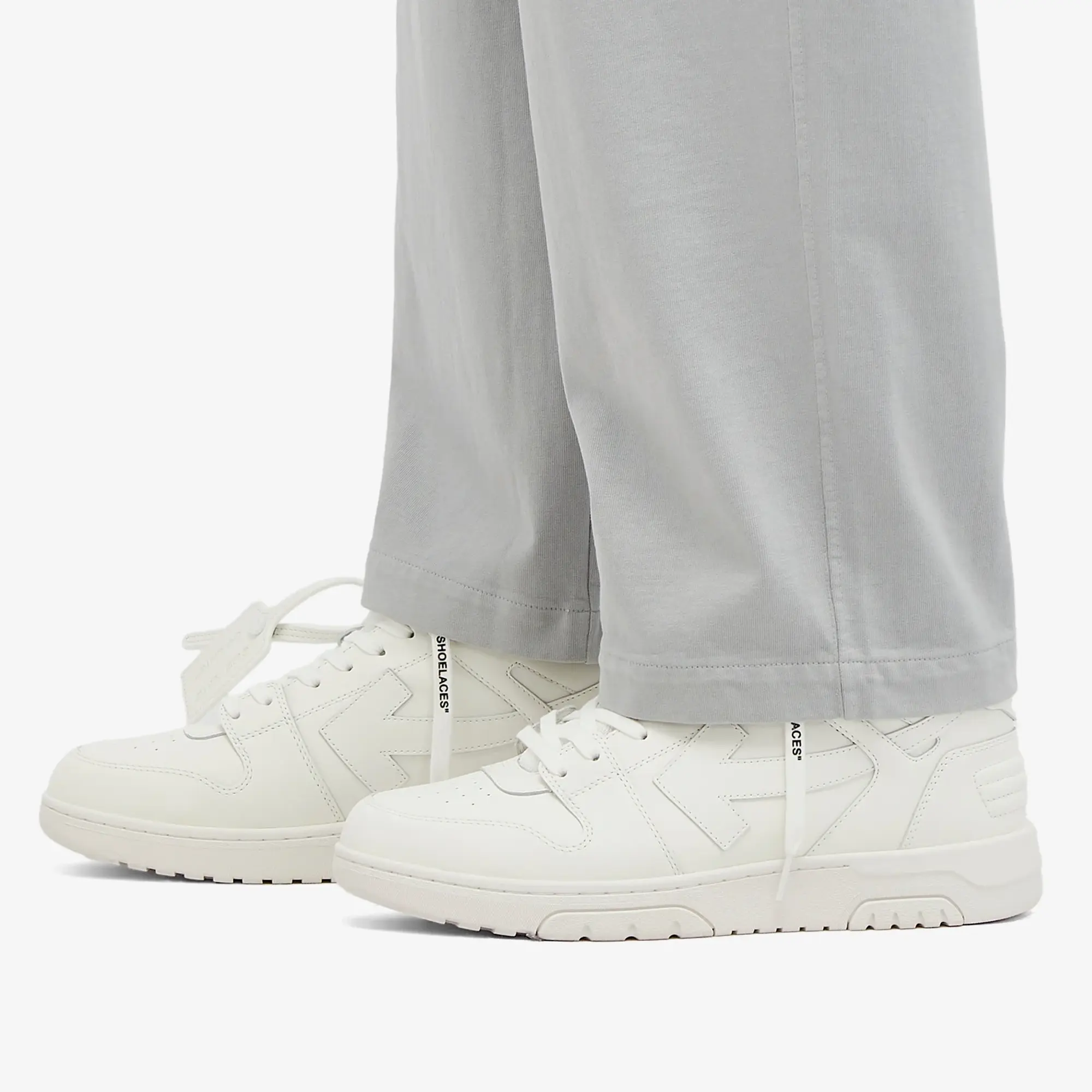 Off-White Men's Out Of Office Leather Sneaker