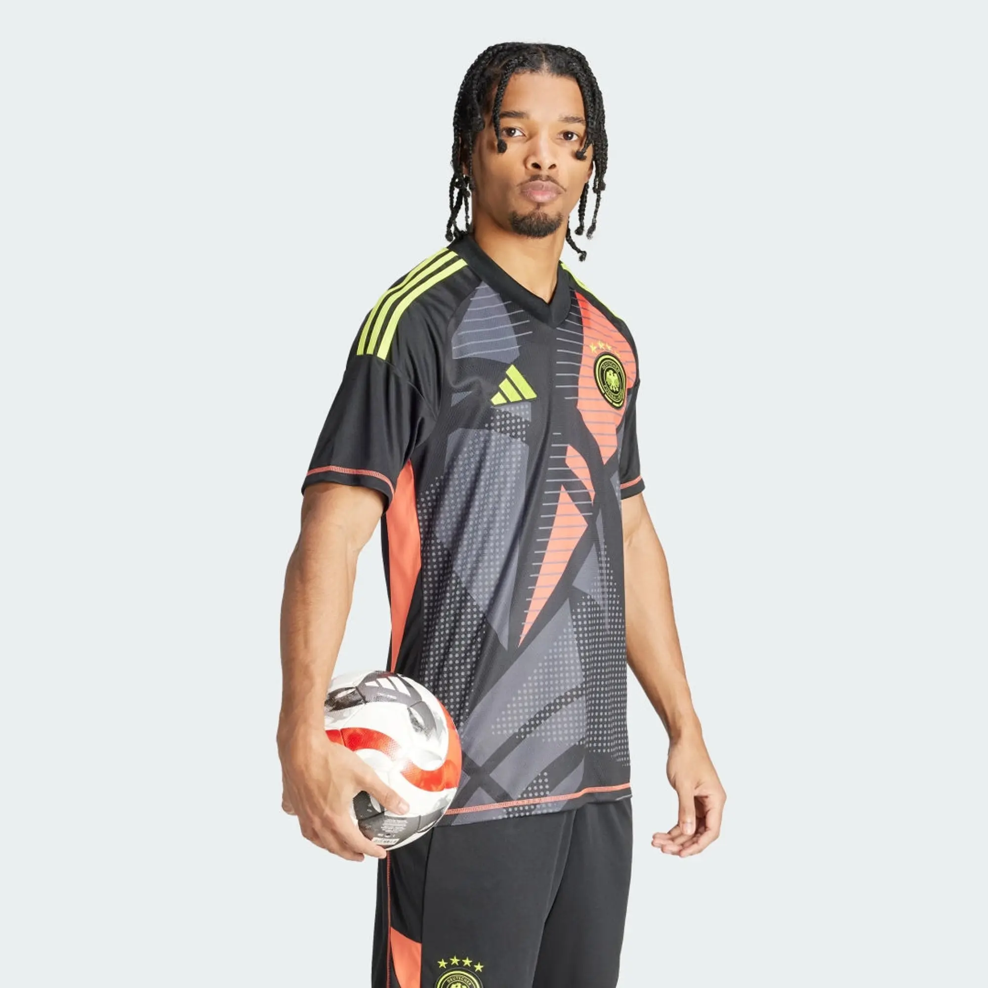 adidas Germany Mens LS Goalkeeper Home Shirt 2024