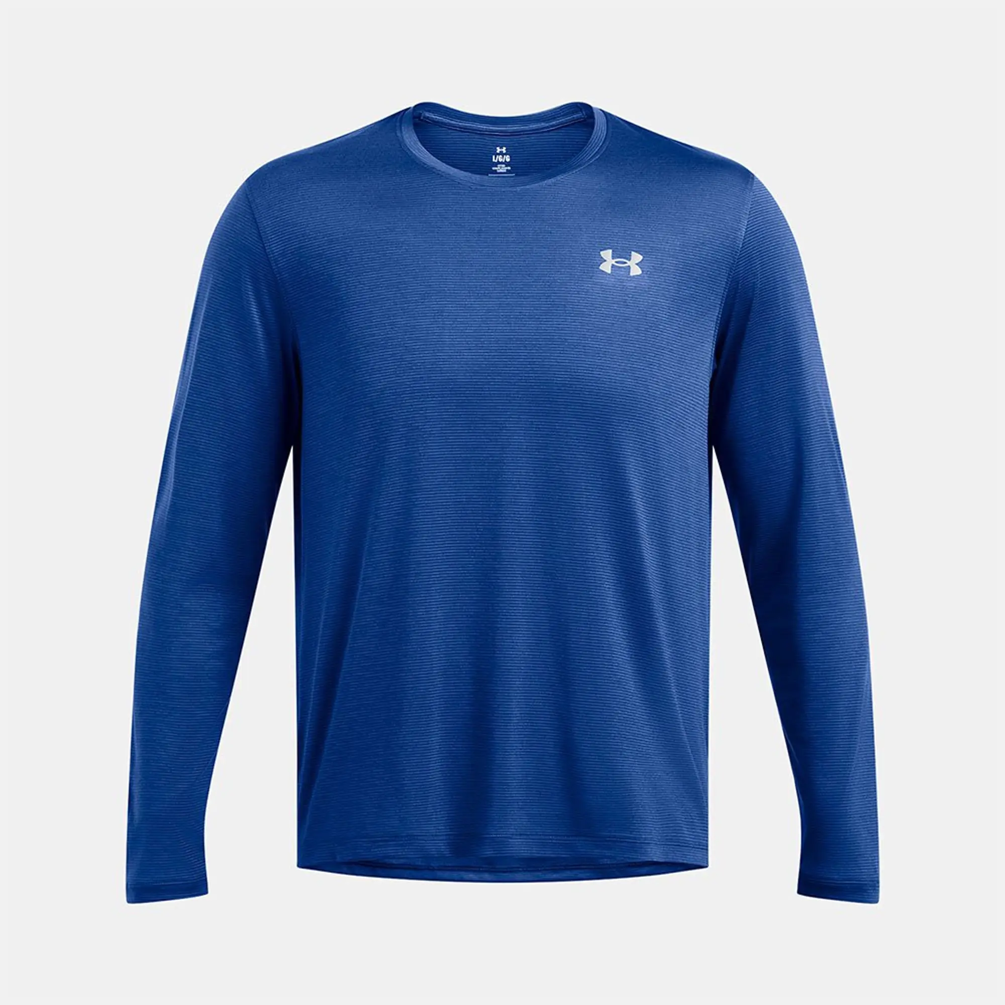 Under Armour Streaker Long Sleeve Running Top, Blue/Reflective