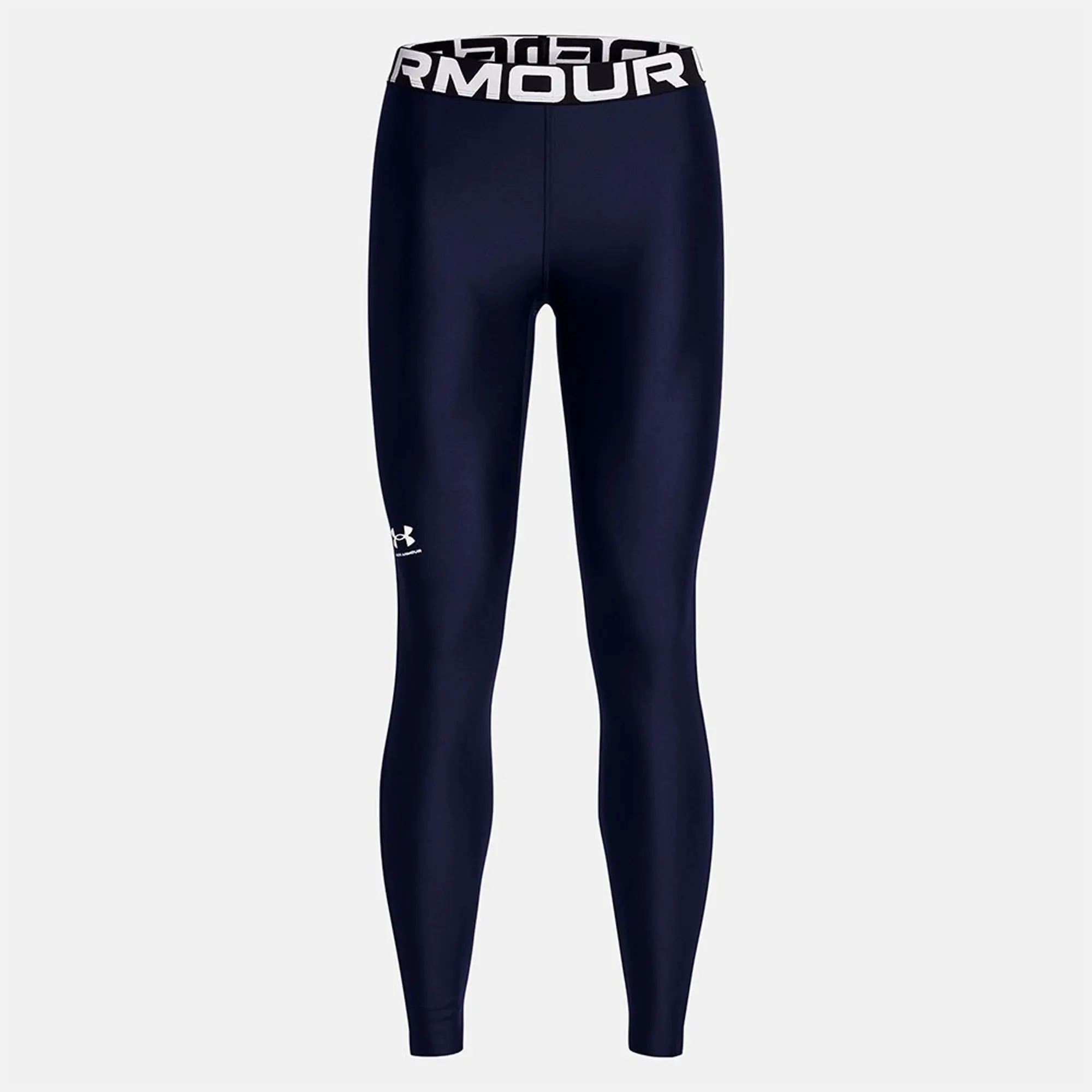 Under Armour Women's HeatGear® Leggings Midnight Navy / White XS