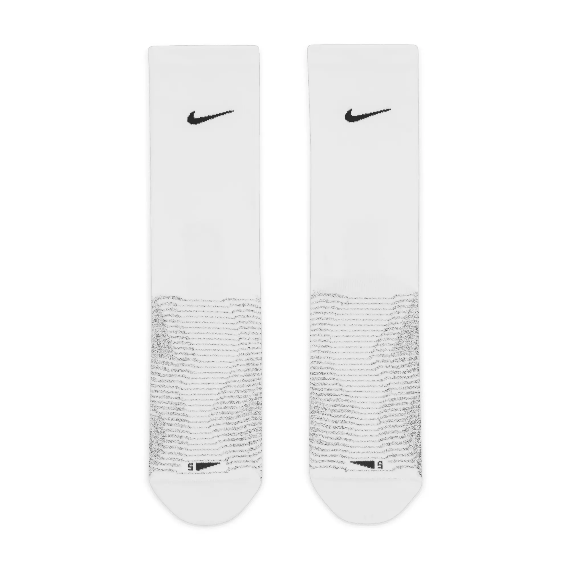 NikeGrip Vapor Strike Football Crew Socks - White - Recycled Polyester Minimum