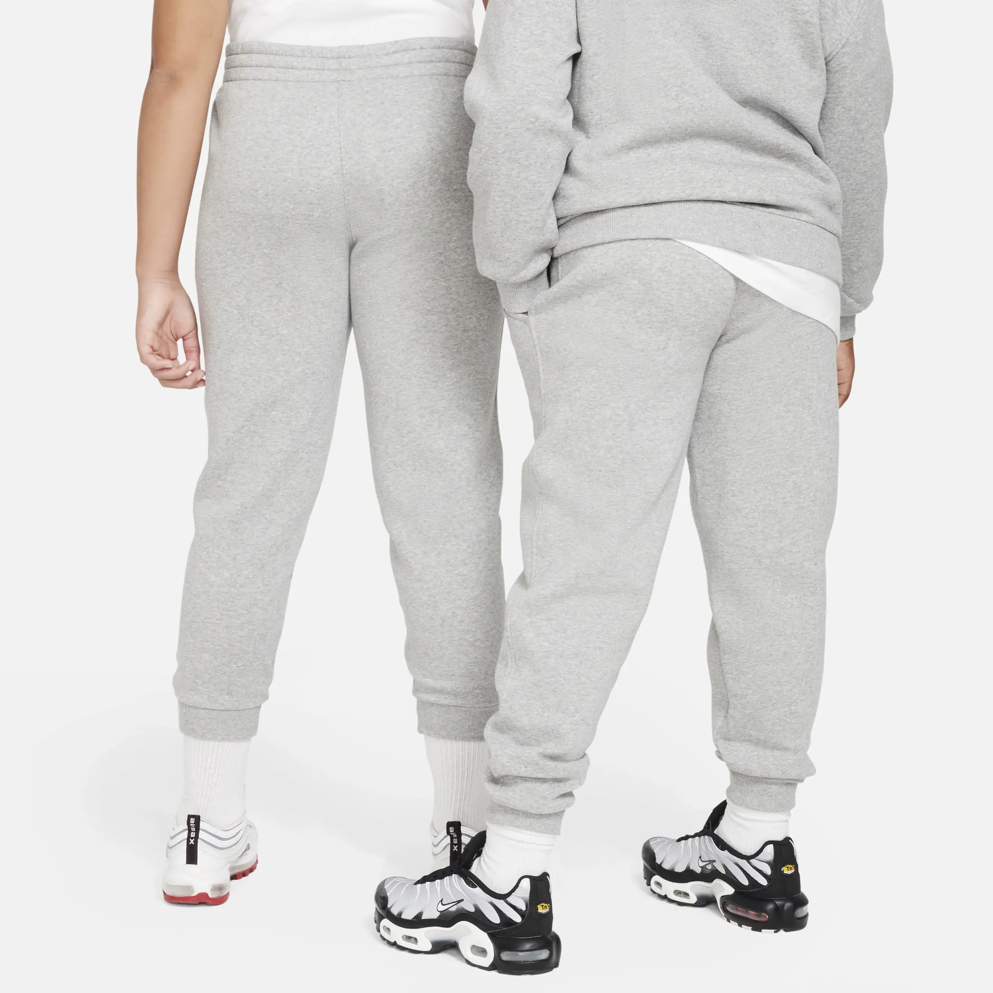 Nike Sportswear Club Fleece Older Kids' Joggers (Extended Size) - Grey - Fleece/Club Fleece