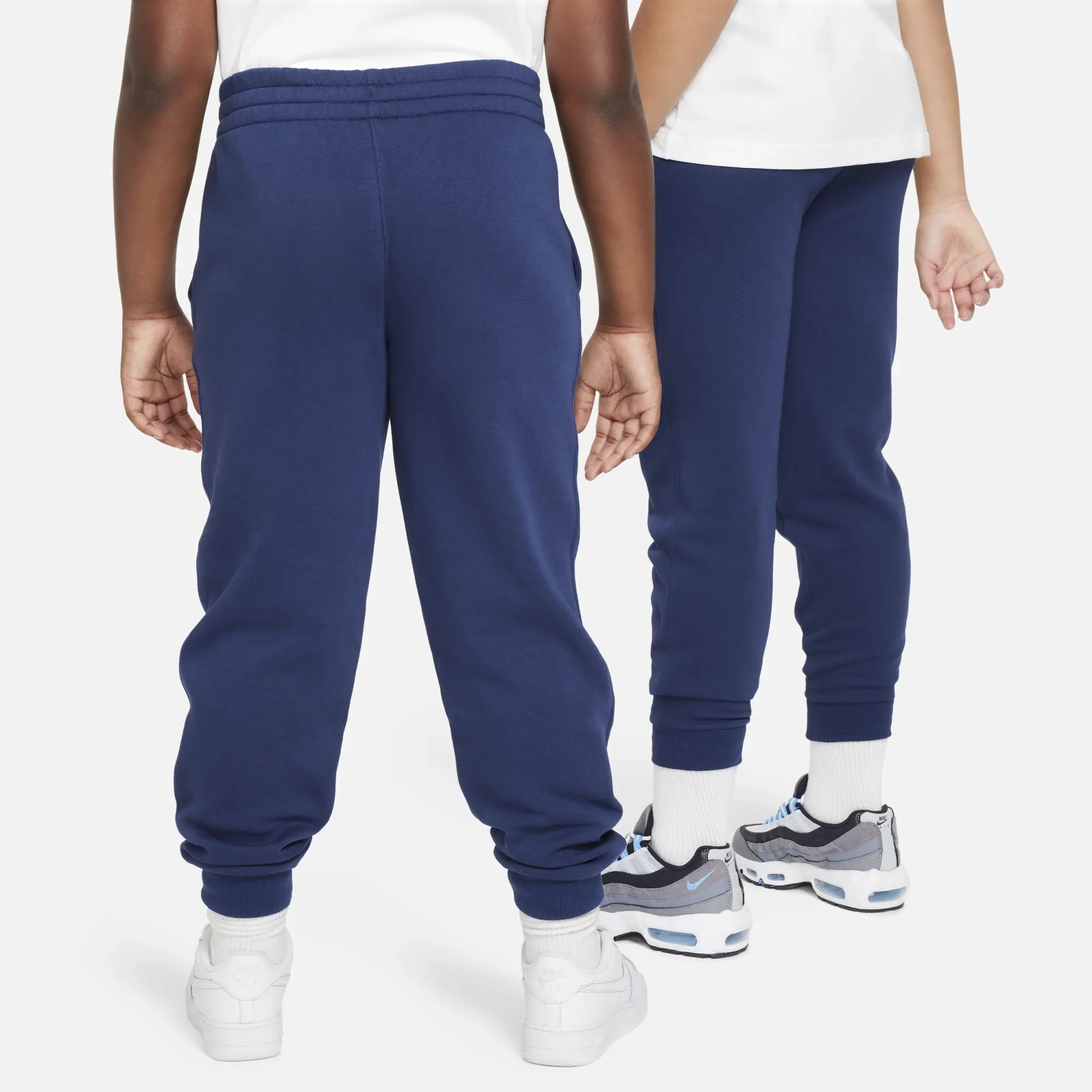 Nike Sportswear Club Fleece Older Kids' Joggers (Extended Size) - Blue - Cotton/Polyester