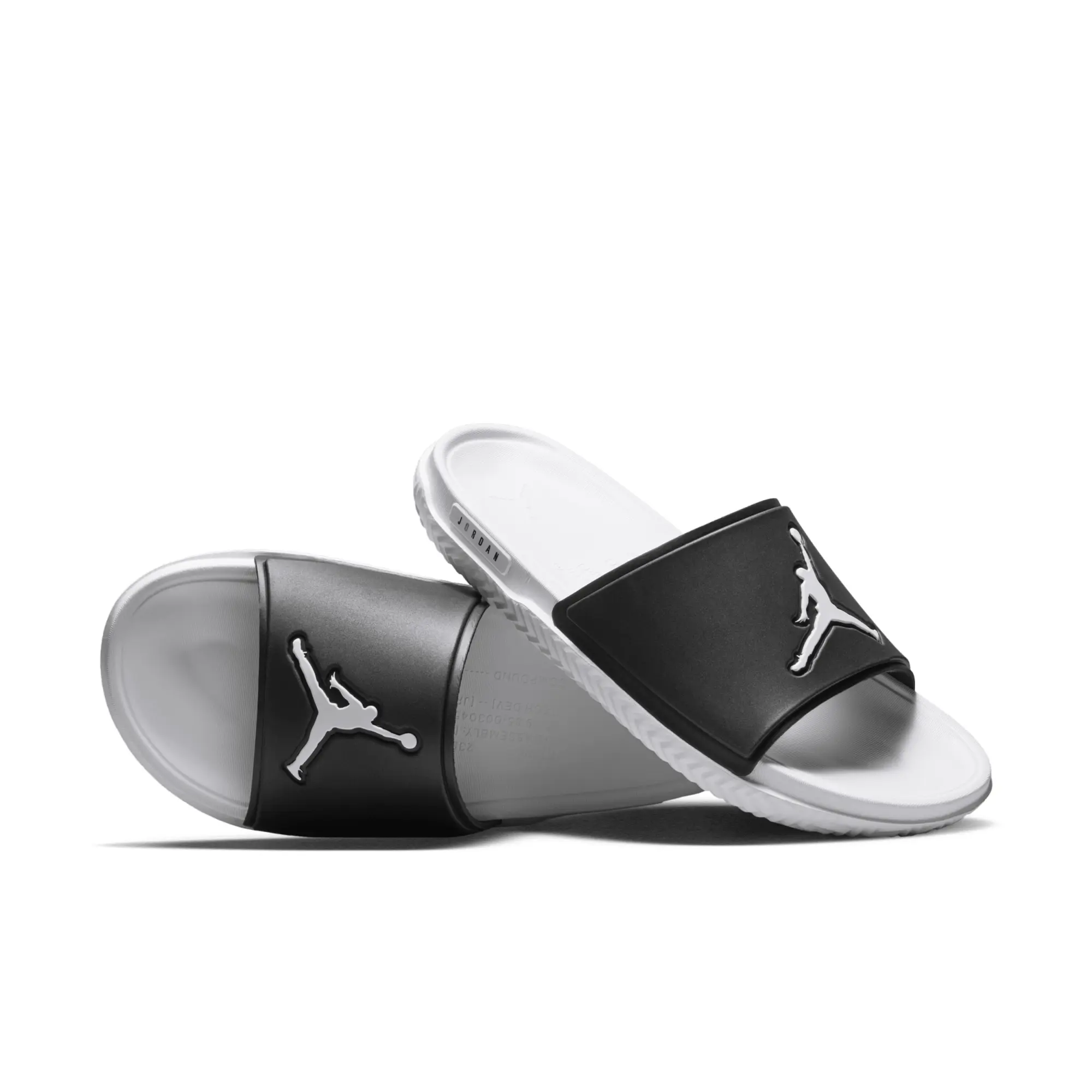 Black jordan slides mens hotsell