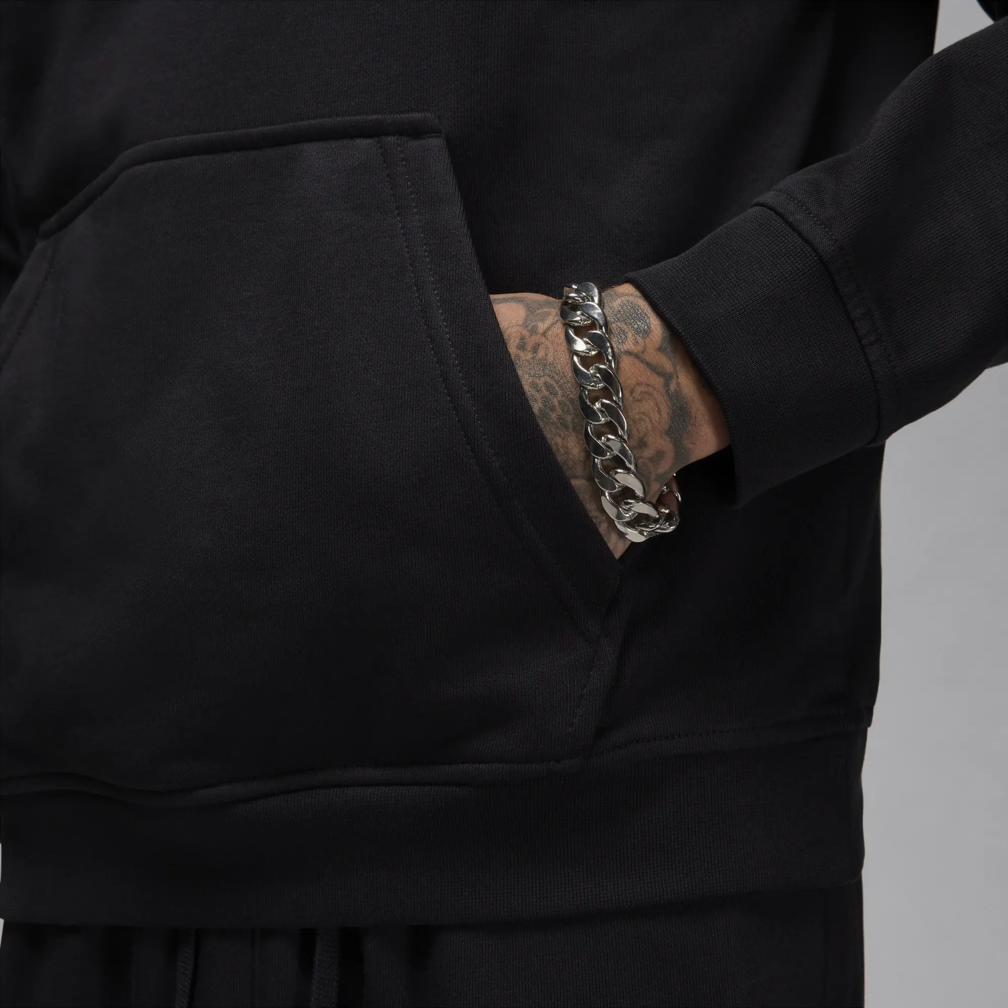 Nike Jordan Sport Crossover Men's Dri-FIT Pullover Hoodie - Black - Cotton/Polyester