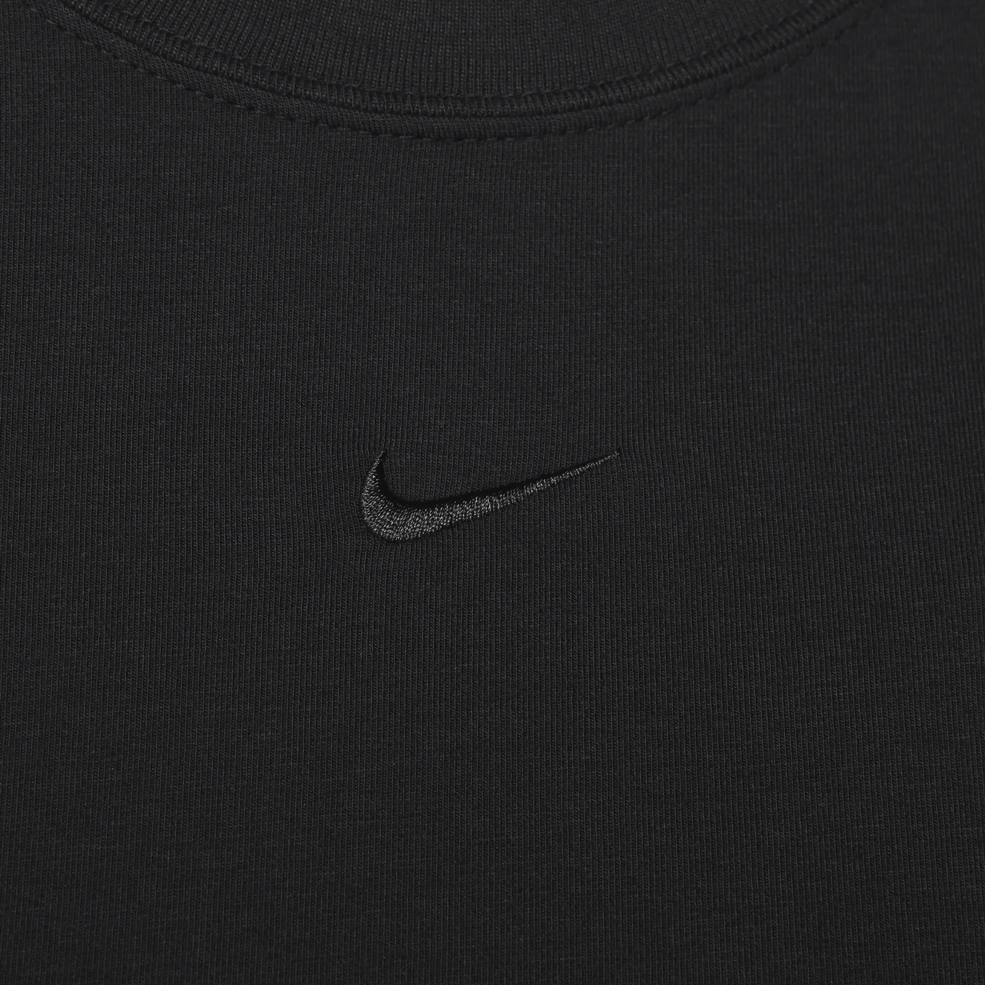 Nike Womens Sportswear Chill Knit Top - Black - Size S - Black