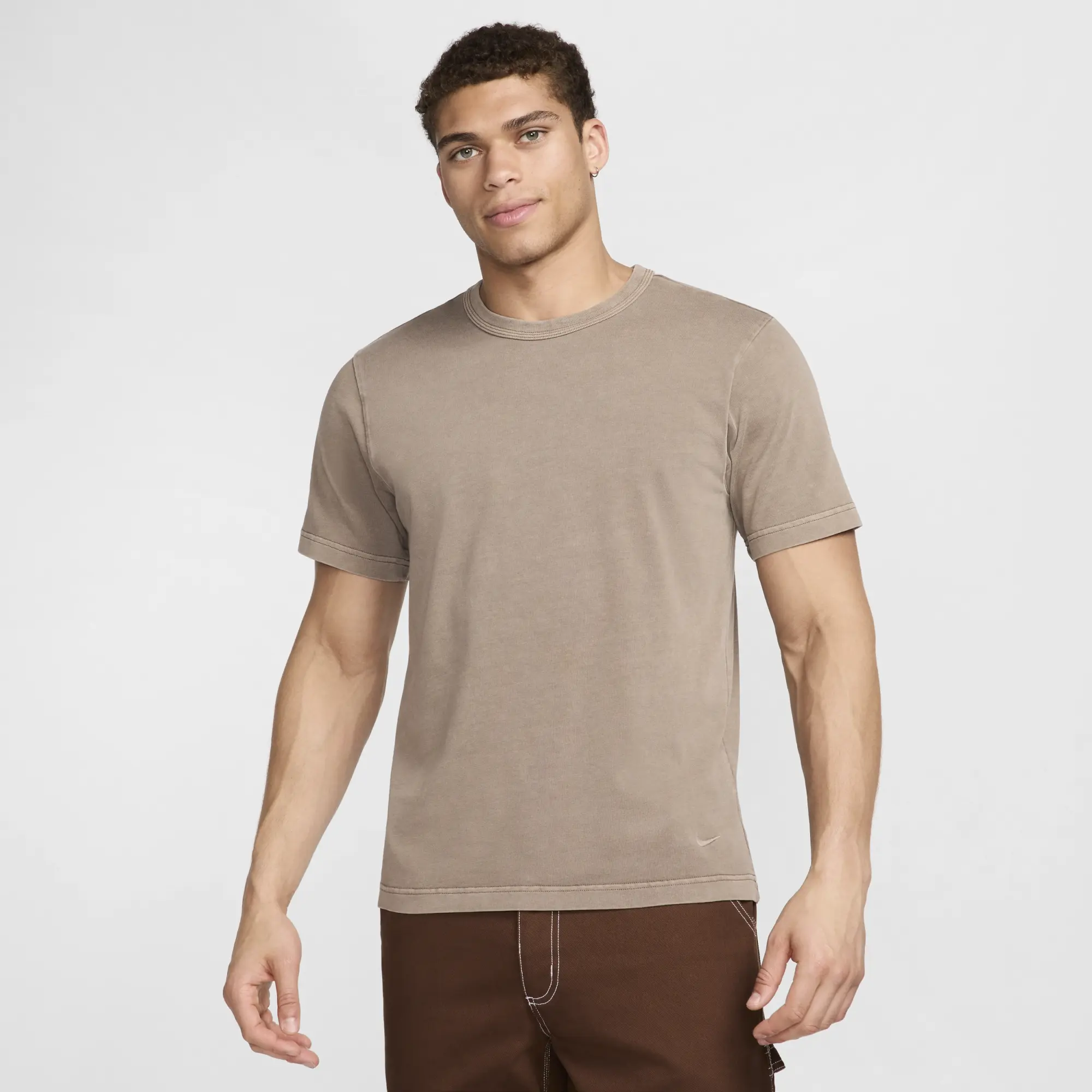 Nike Life Short-Sleeve Knit Top