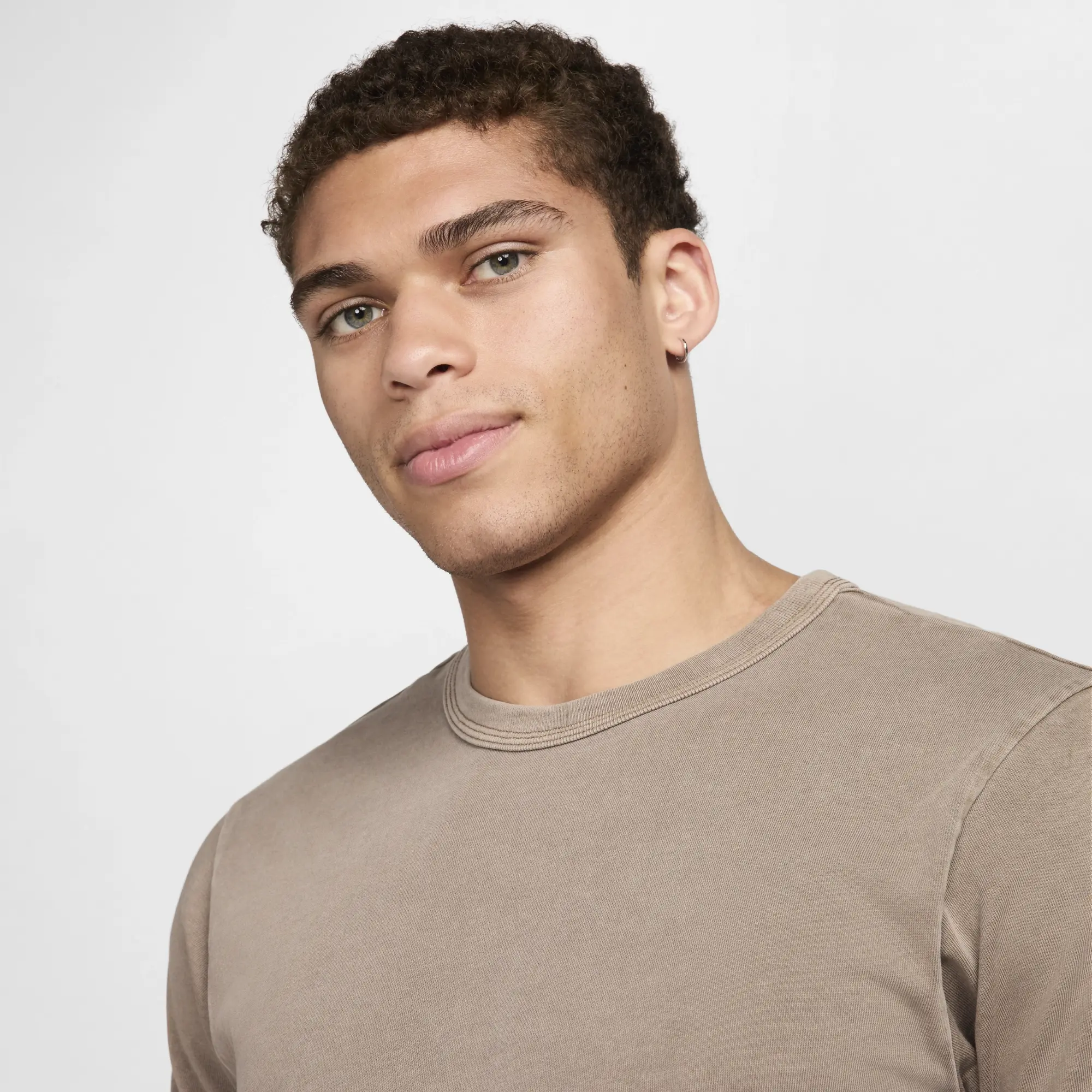Nike Life Short-Sleeve Knit Top