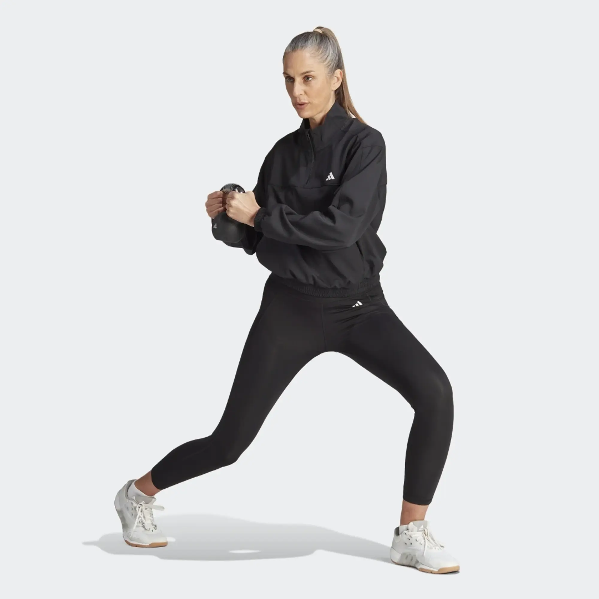 adidas AEROREADY Train Essentials Woven Quarter-Zip Track Jacket