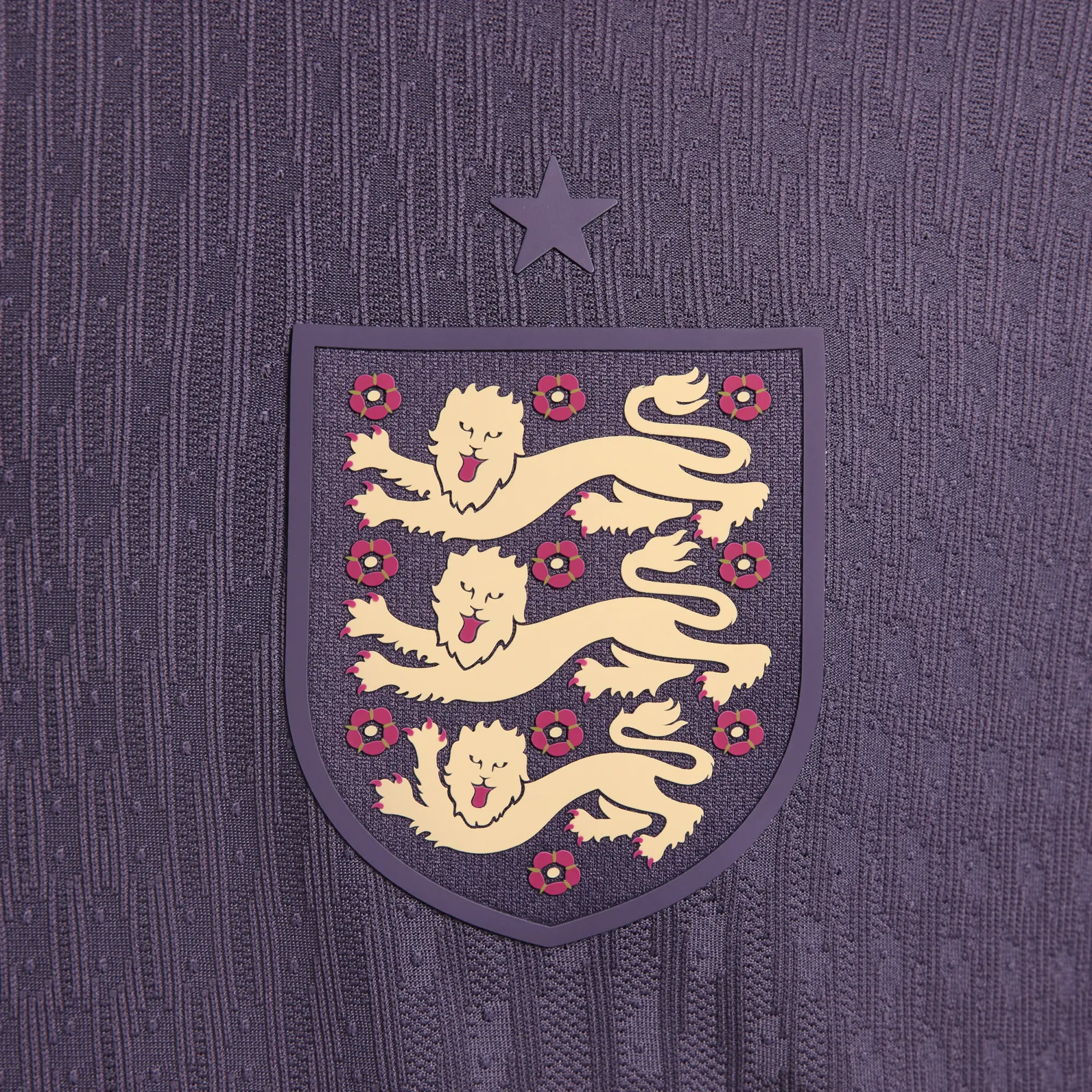 England (Men's Team) 2024/25 Match Away Men's Nike Dri-FIT ADV Football Authentic Shirt - Purple - Polyester