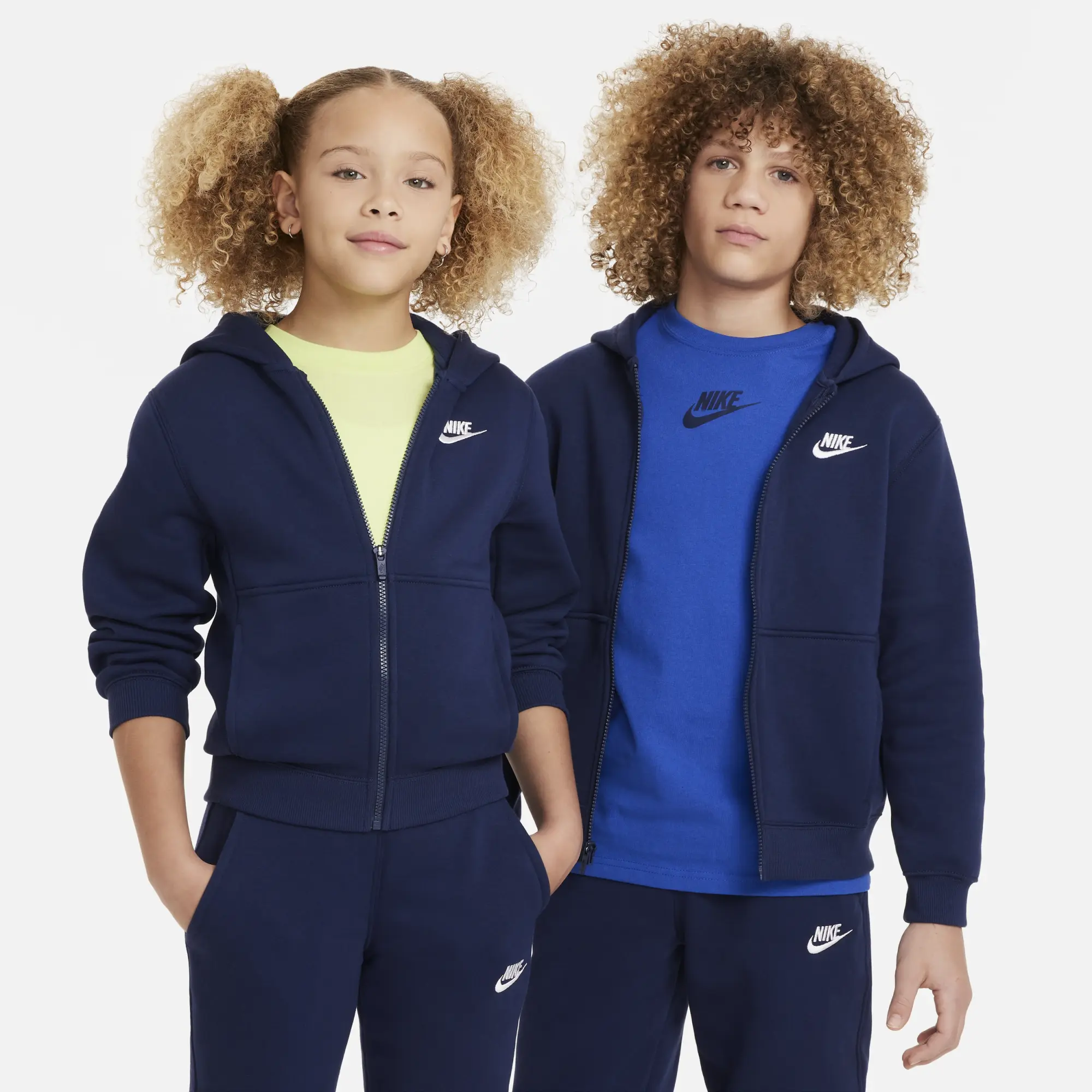 Grey nike tracksuit junior best sale