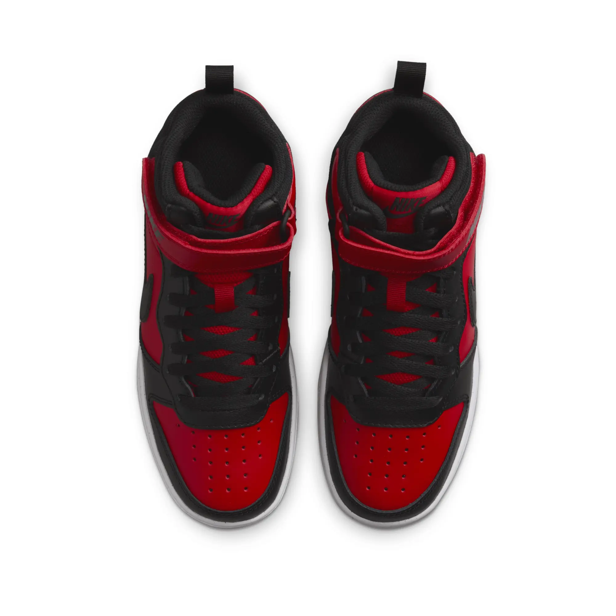Nike Court Borough Mid 2 Older Kids' Shoes - Red