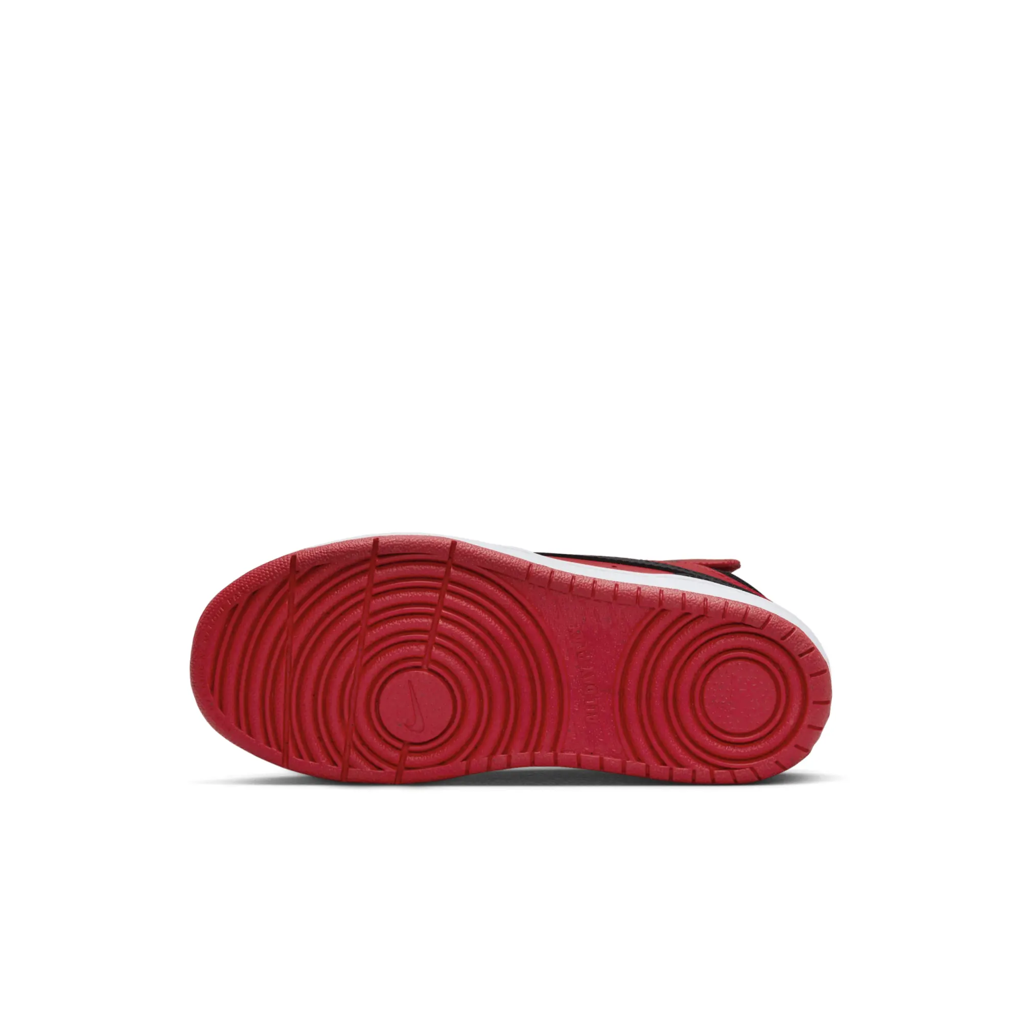 Nike red multi court borough mid 2 Boys Junior trainers